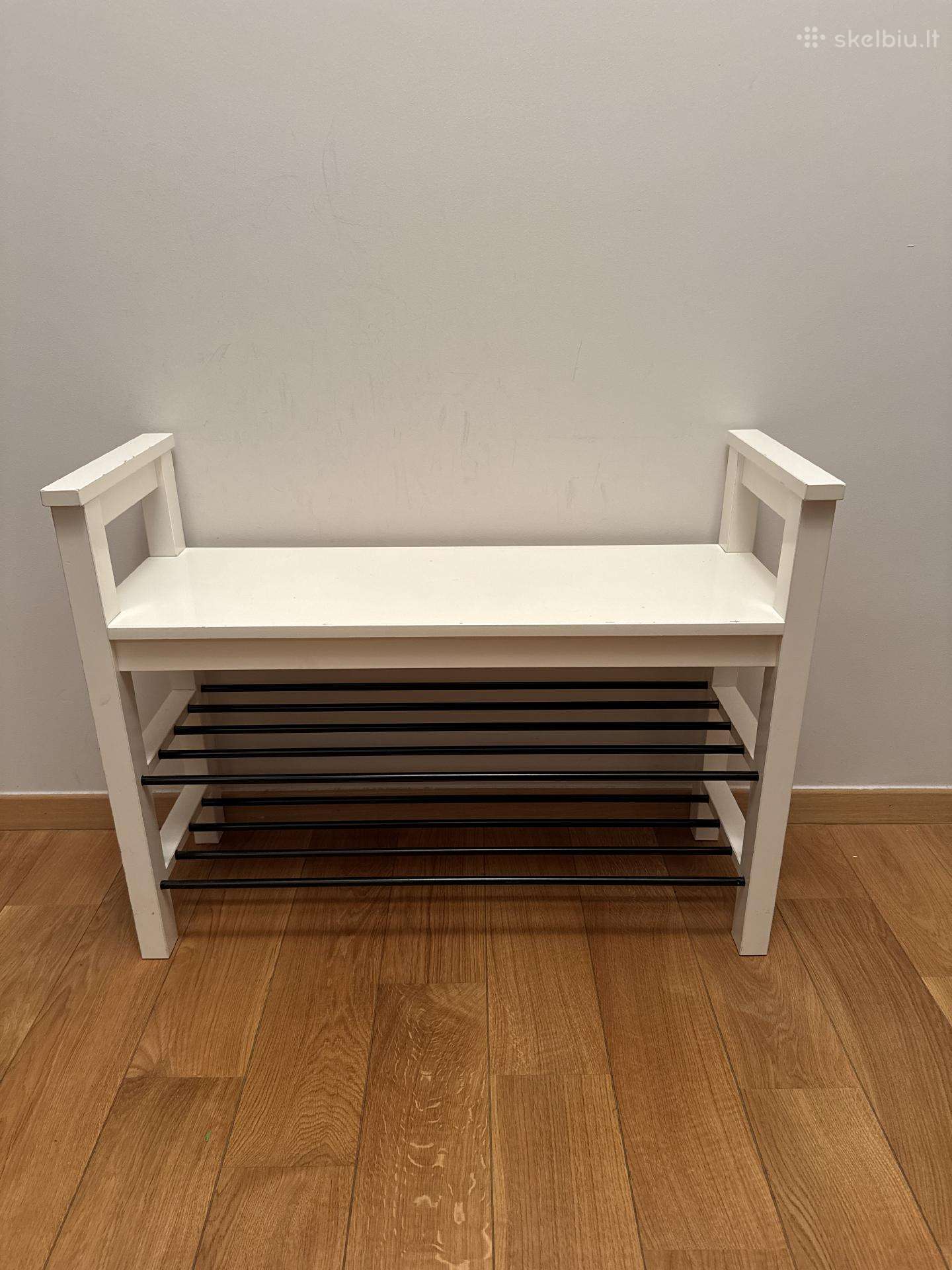 Batų lentyna-suoliukas Ikea Hemnes