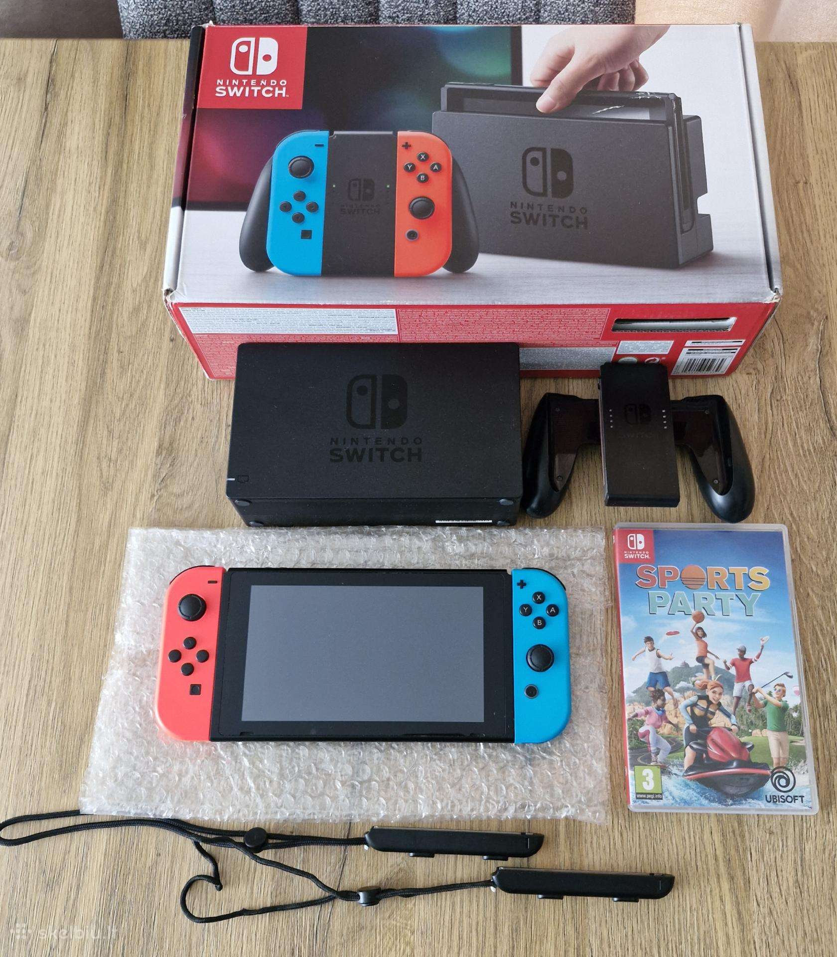Nintendo switch + žaidimas