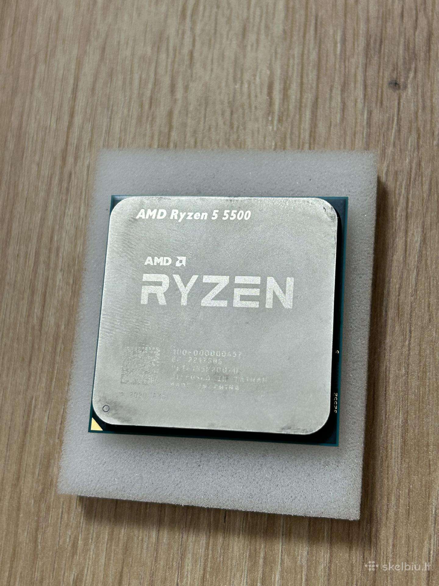 Amd Ryzen 5 5500 procesorius, Am4, 6c/12t