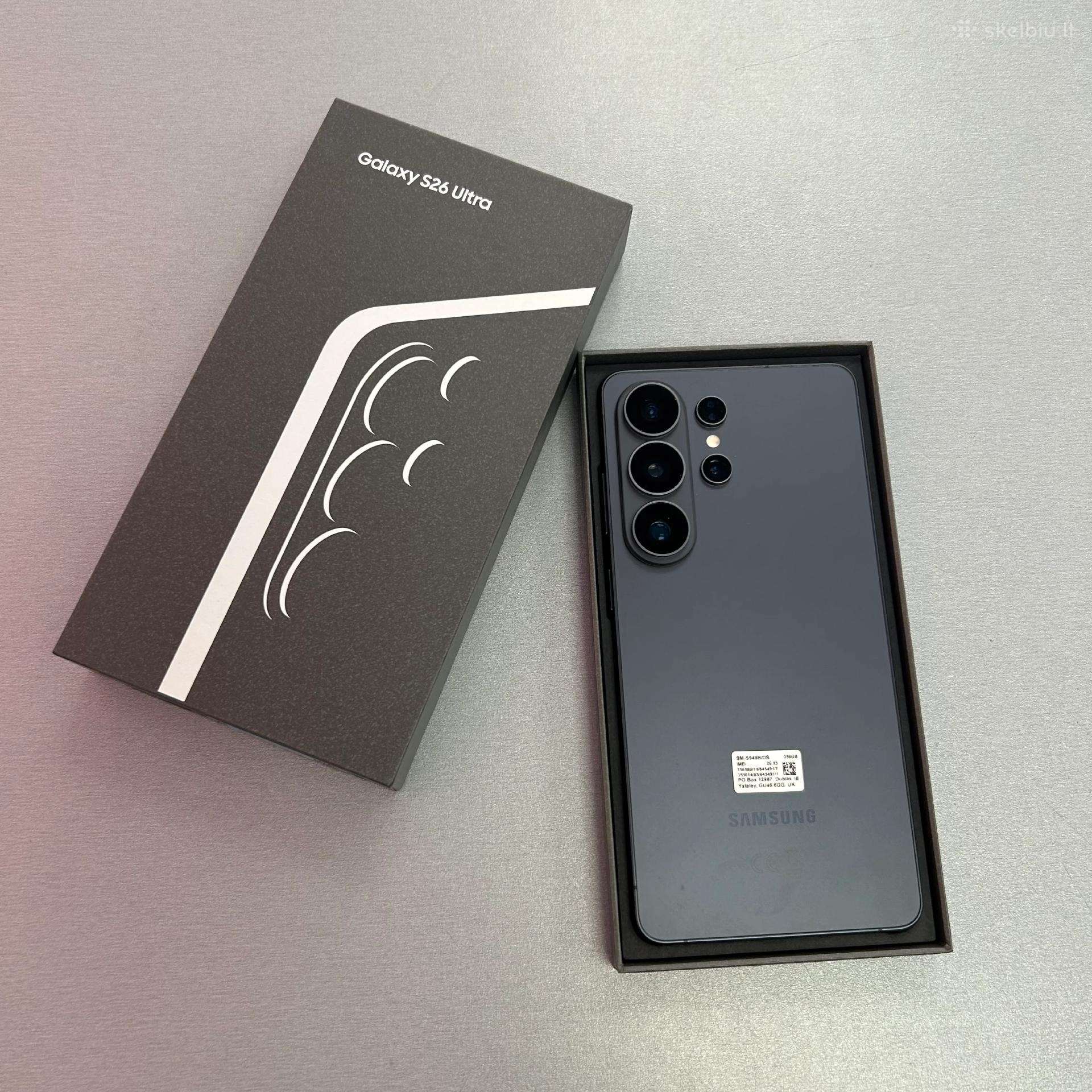 Nupirksiu Samsung Galaxy S26 Ultra Telefona