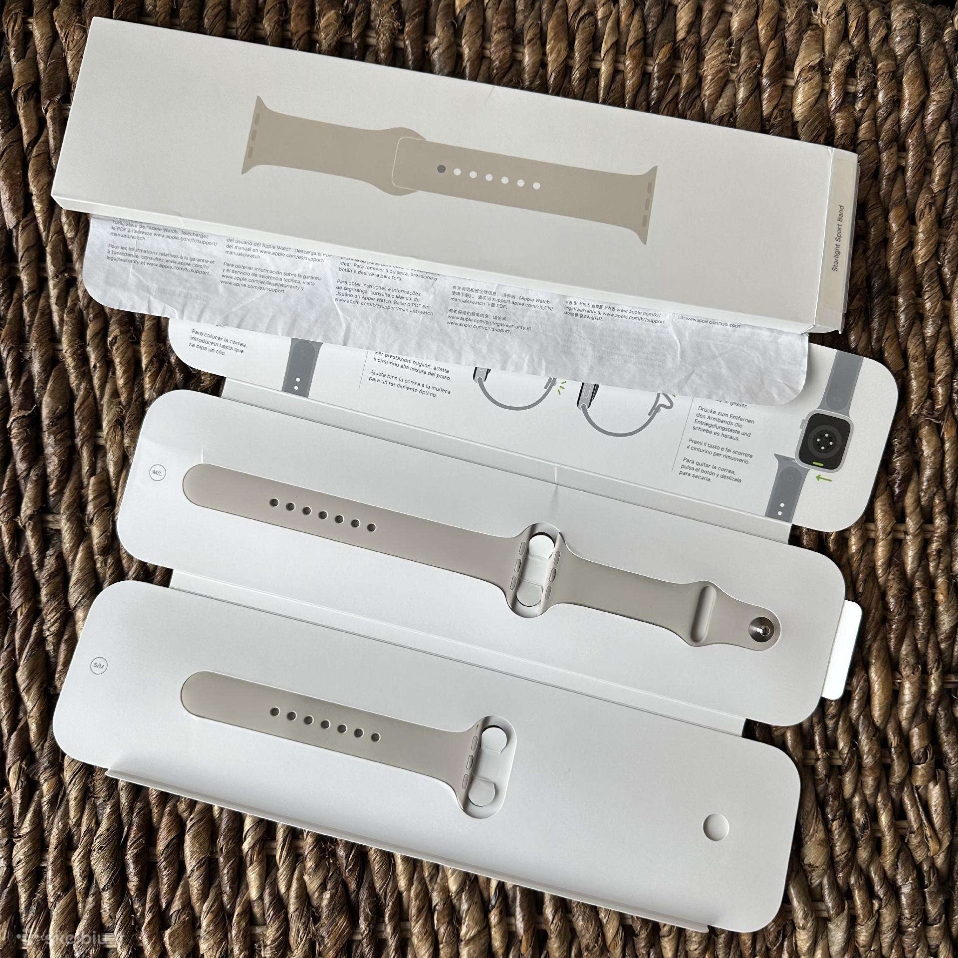 Apple Watch Starlight Sport Band 45mm Apyrankė
