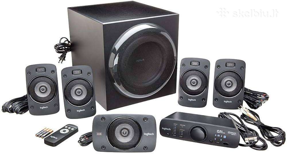 Nupirksiu Logitech Z906 5.1 Kolonėles