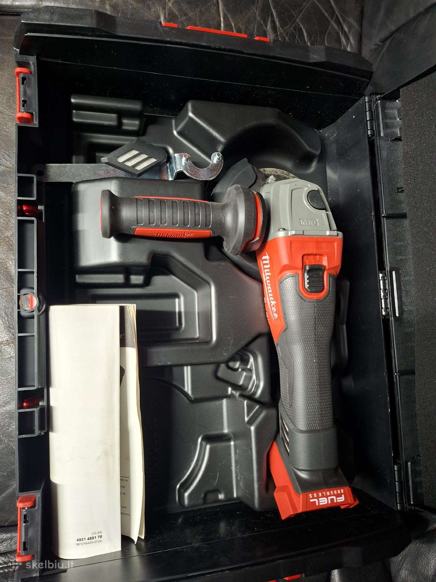Milwaukee Fsag1 M18 Kampinis slifuoklis