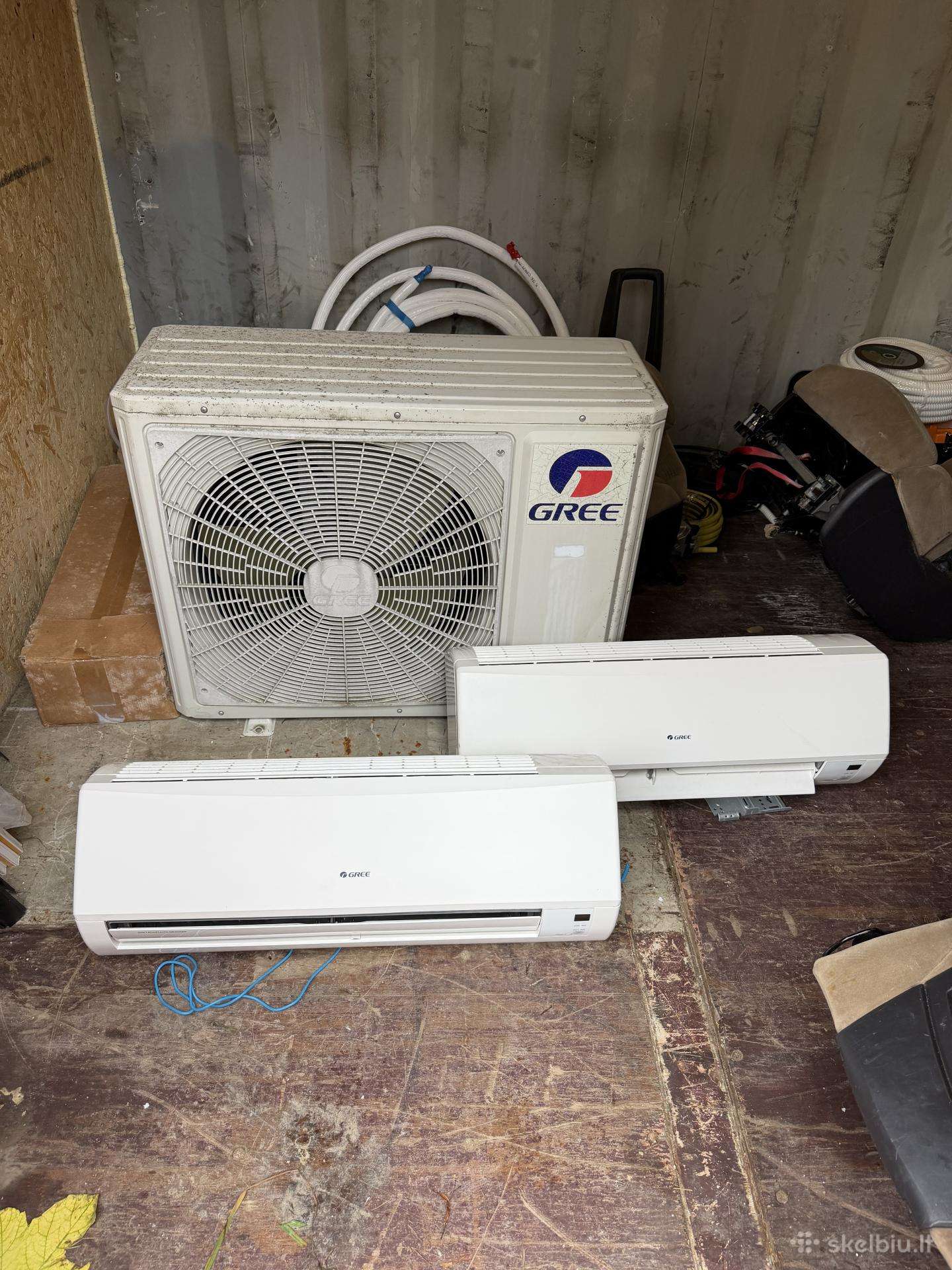 Gree multisplit 2+1 5kw kondicionierius – šilumos