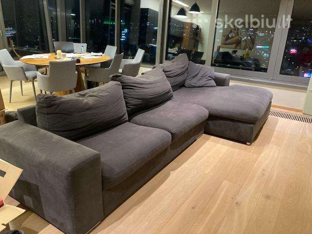 Skubiai pigiai kampas sofa lova Softnordcomfy