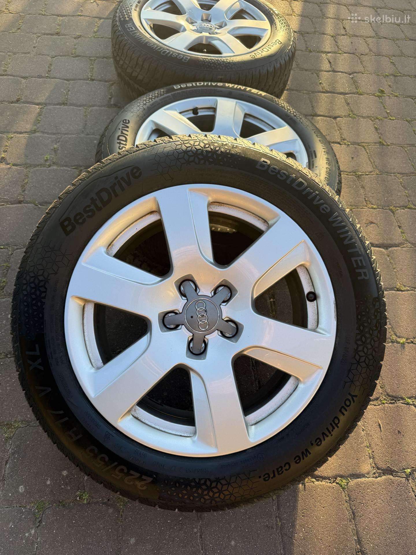 4 originalių „Audi A6 C7“ ratlankių k.