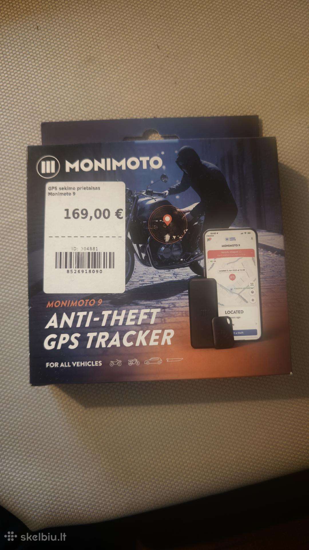 GPS sekiklis Minimoto 9, naujas.