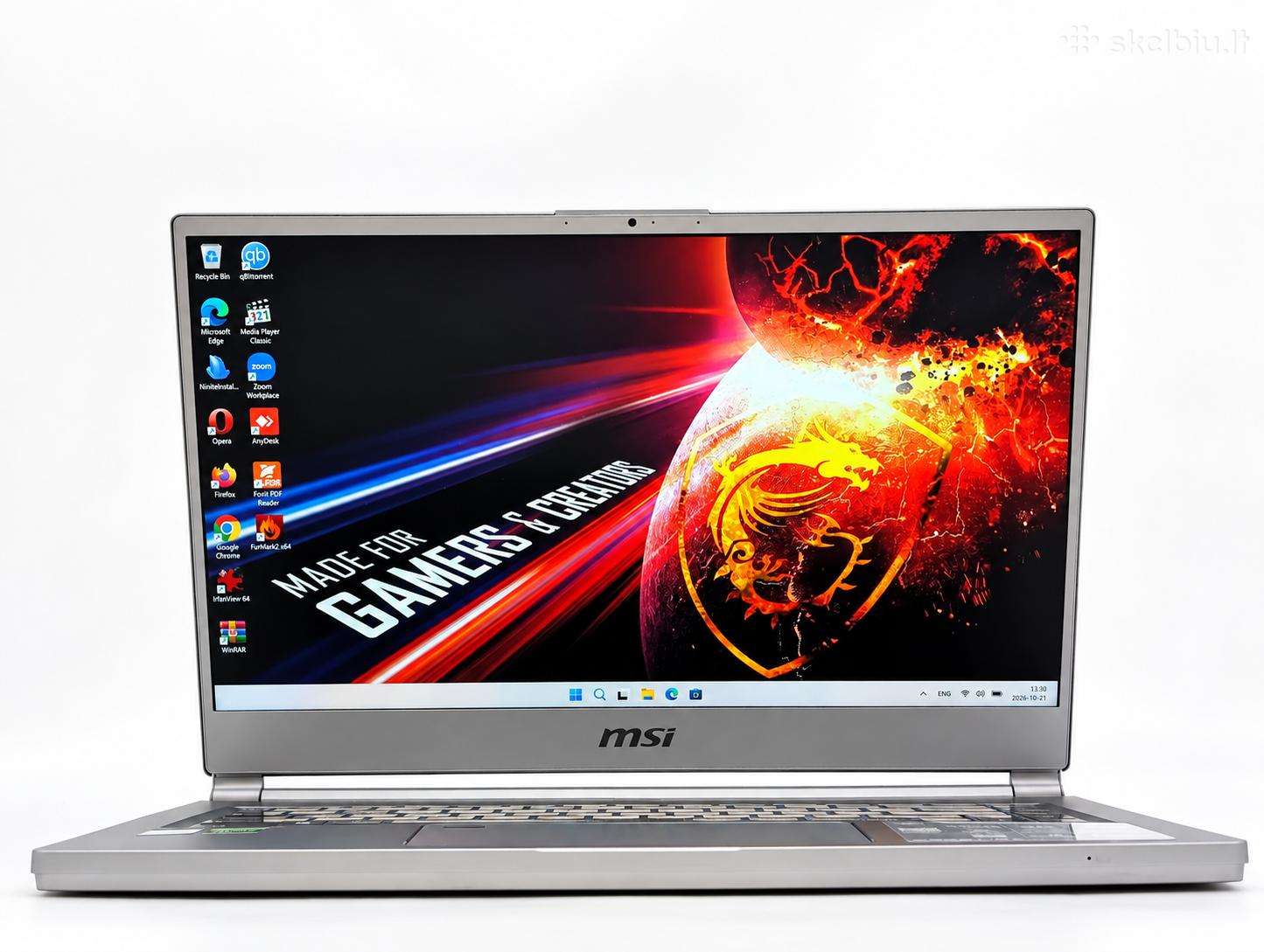 Msi Prestige P65 i7-9750h 16gb Gtx 1660 Ti 6gb