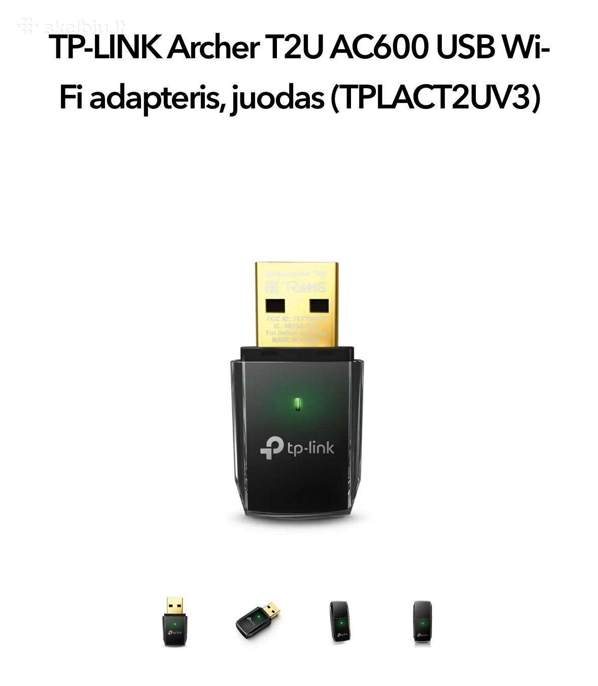 Tp-link Archer T2u Ac600 Adapteris