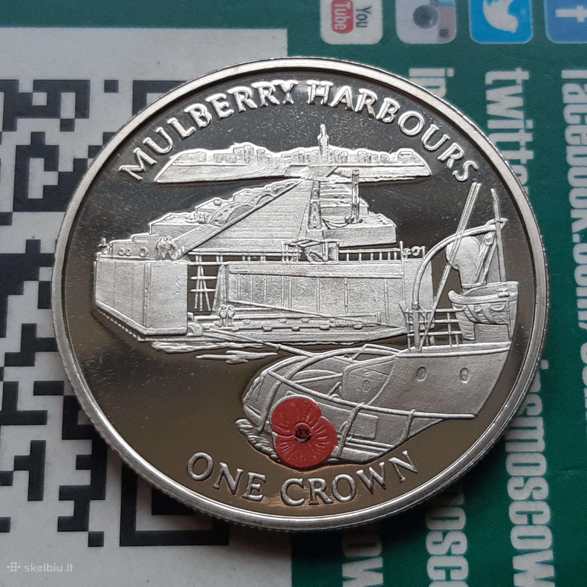 Gibraltaras 1 krona 2004