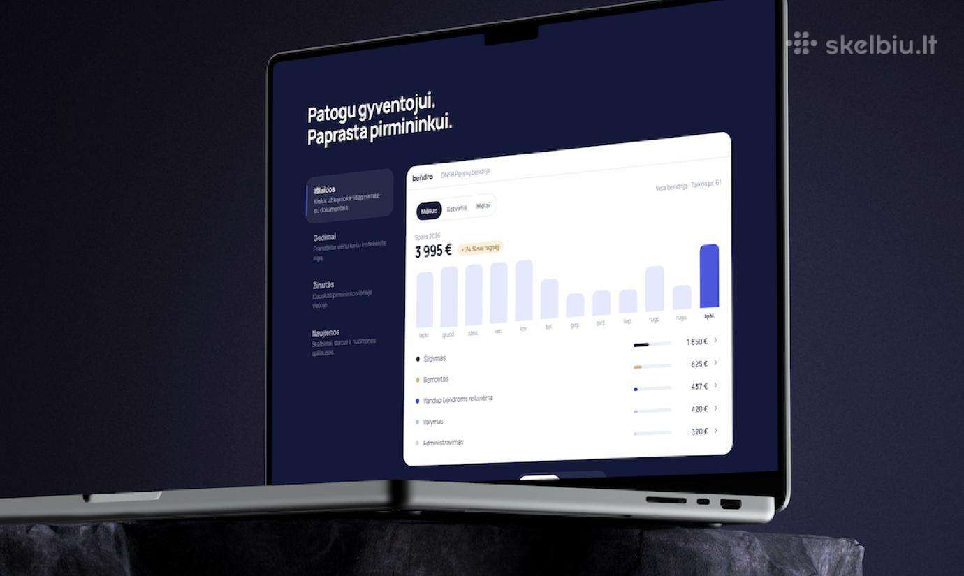 Interneto svetainių kūrimas nuo 499 €