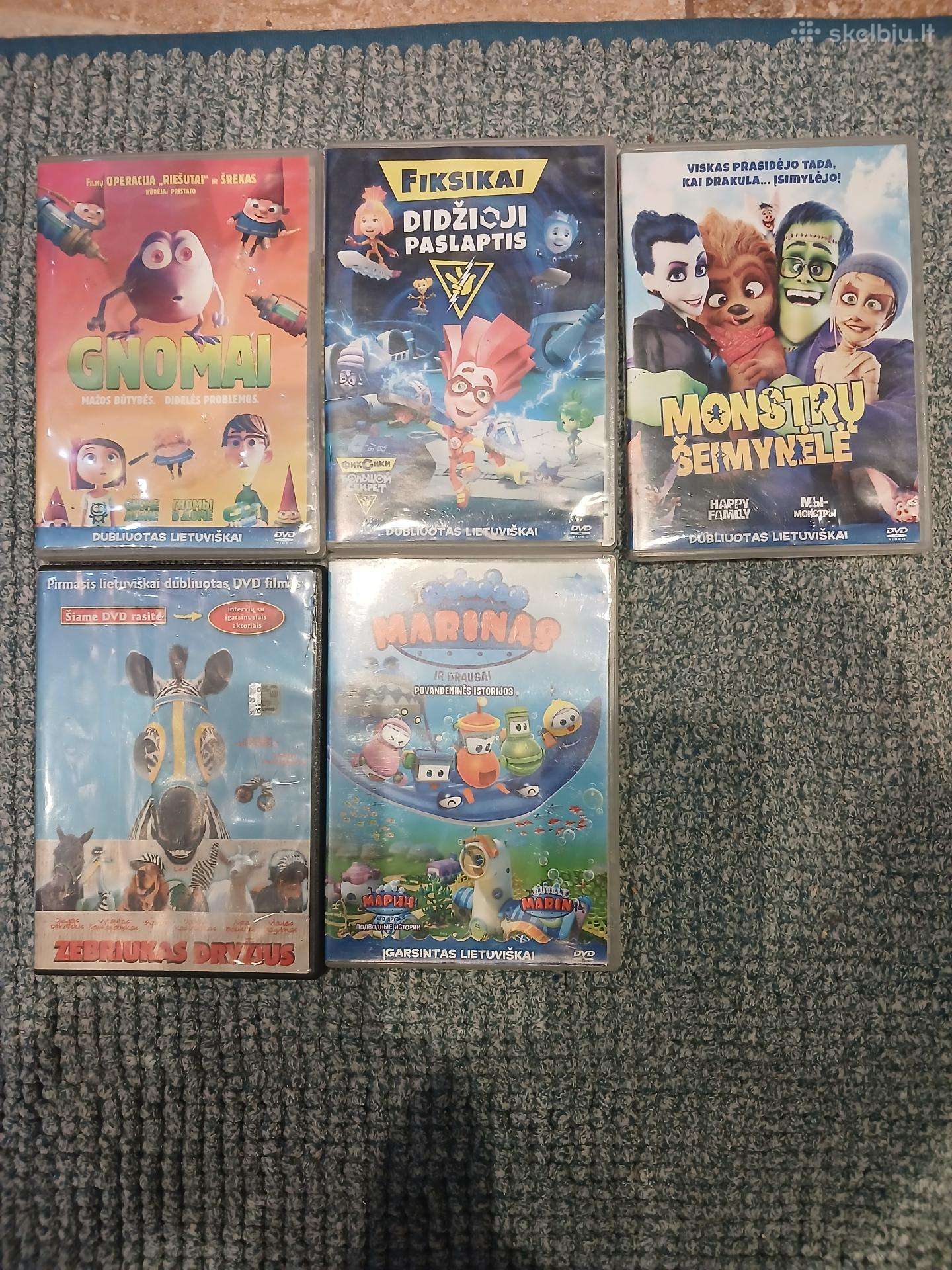 Dvd vaiku filmai