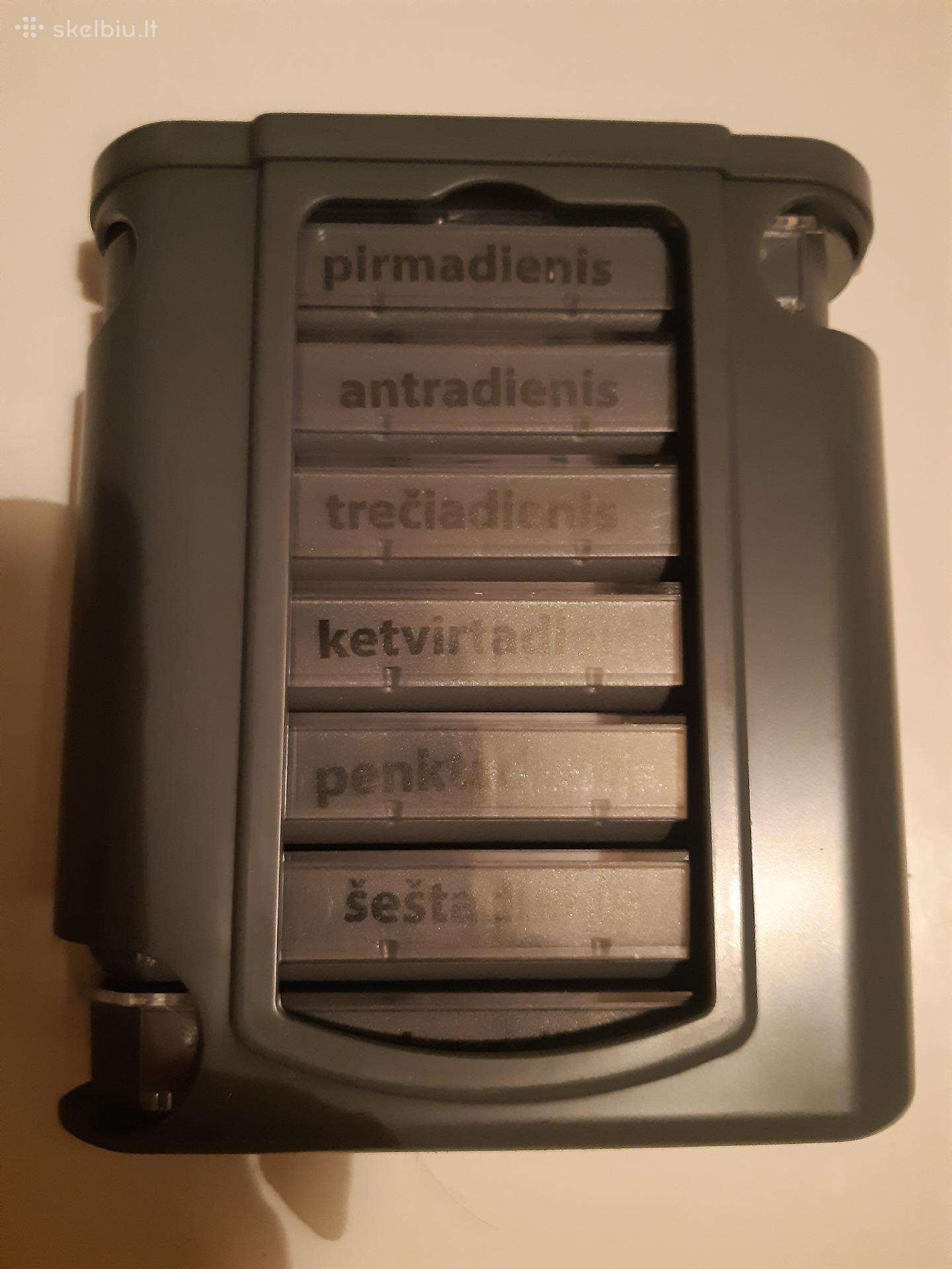Vaistų laikymo dėžutė