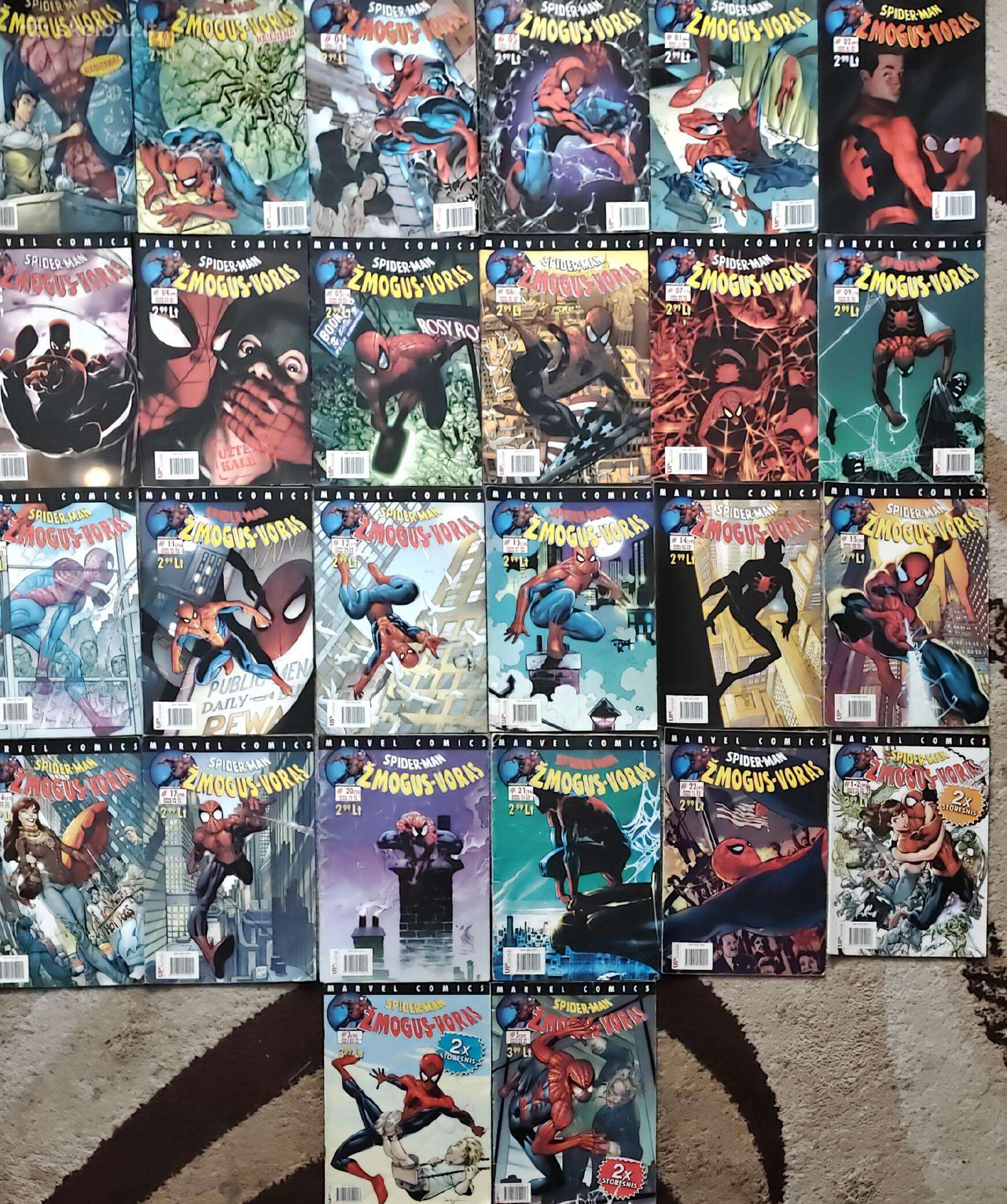 Lietuviški Marvel komiksai