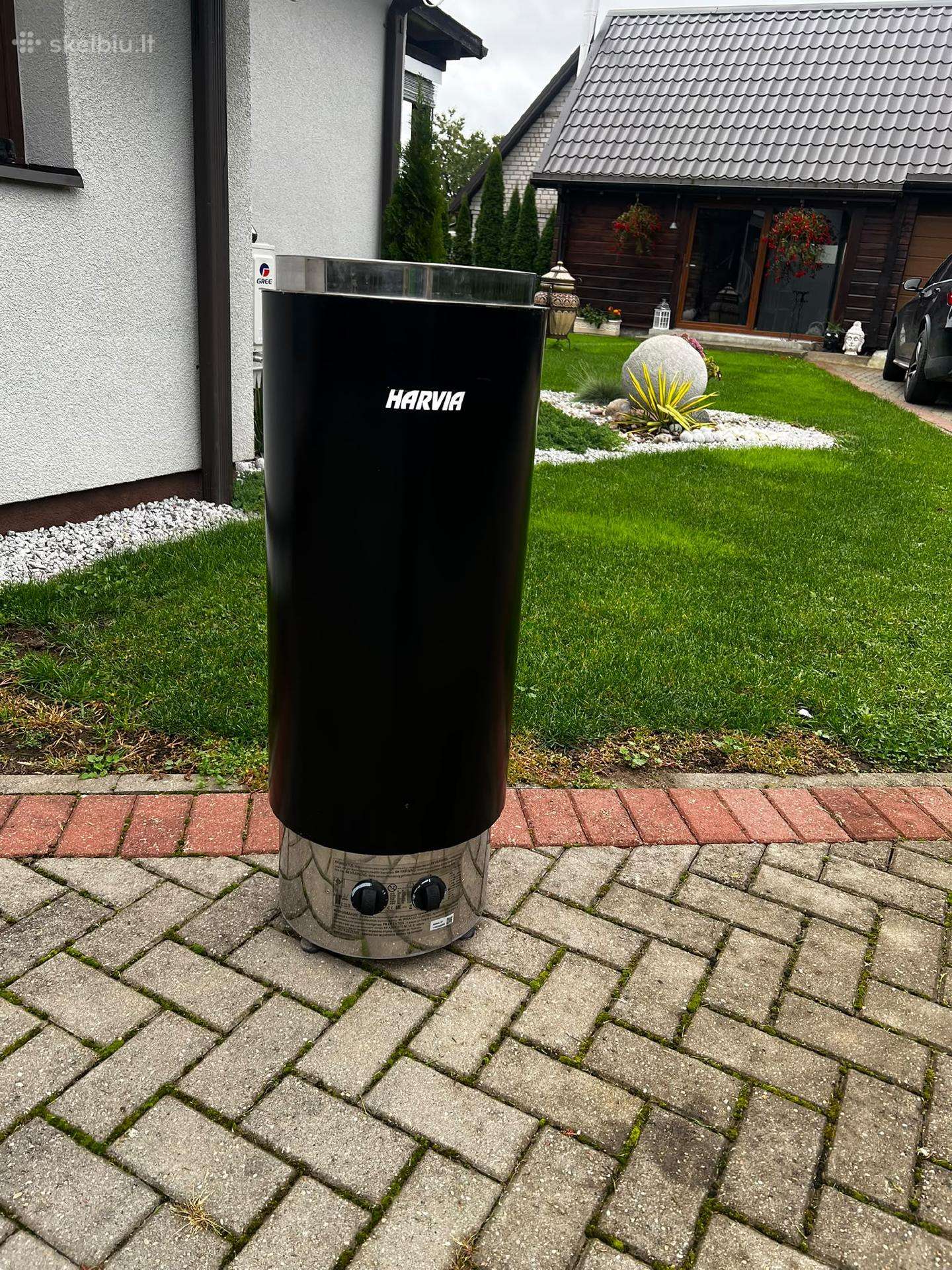 Suomiška elektrinė pirties krosnelė „harvia“,