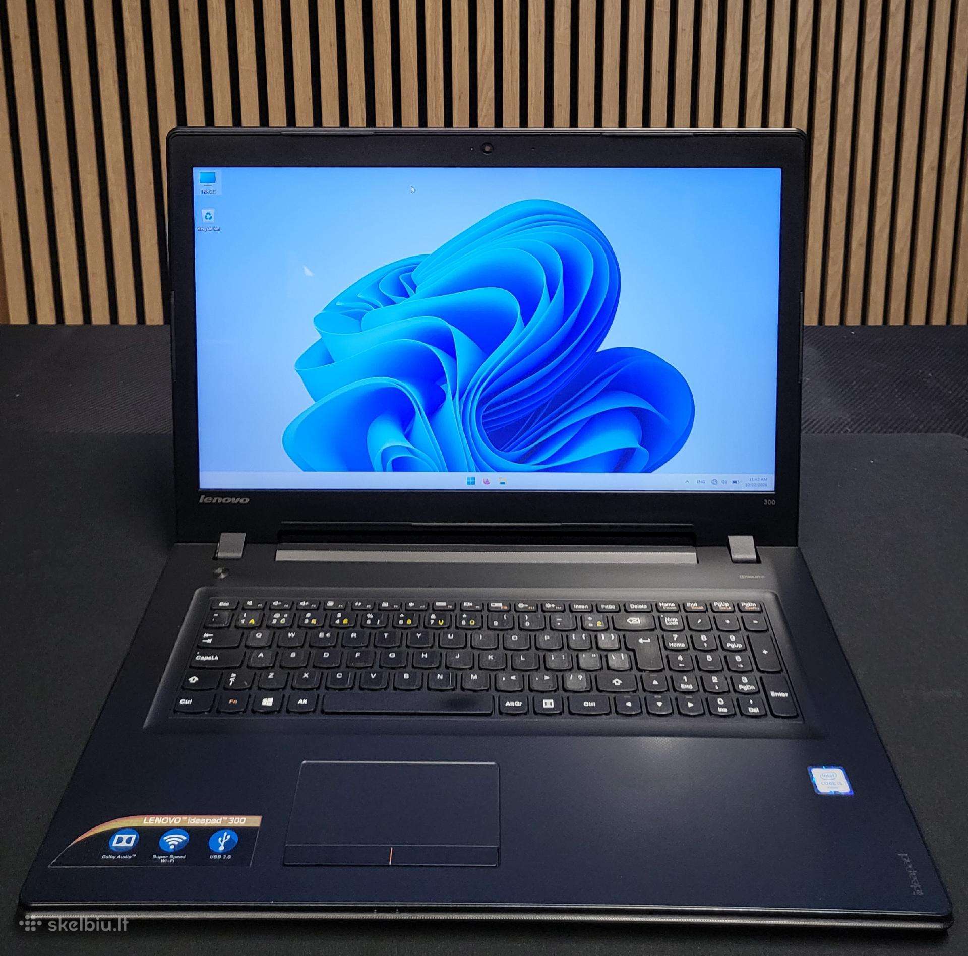 Lenovo 17 colių / Intel i5 / 8 GB RAM / 256 GB SSD