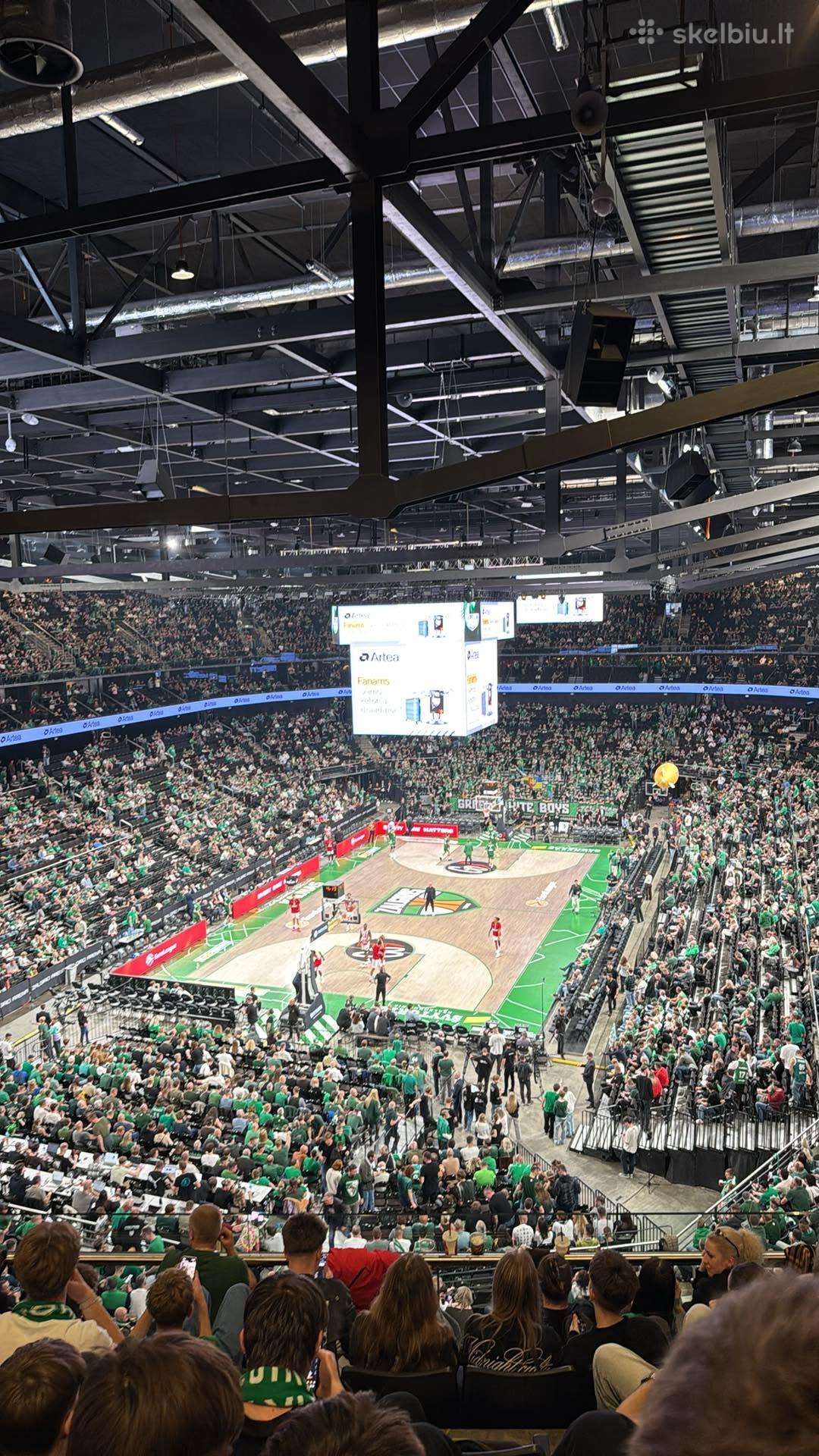 6 bilietai po 30€ Žalgiris - Asvel