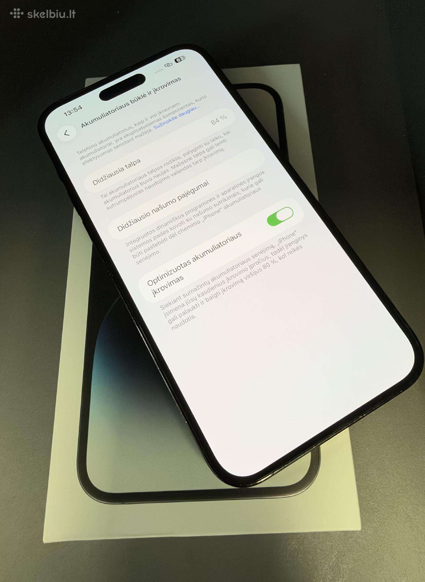iPhone 14 pro max telefonas