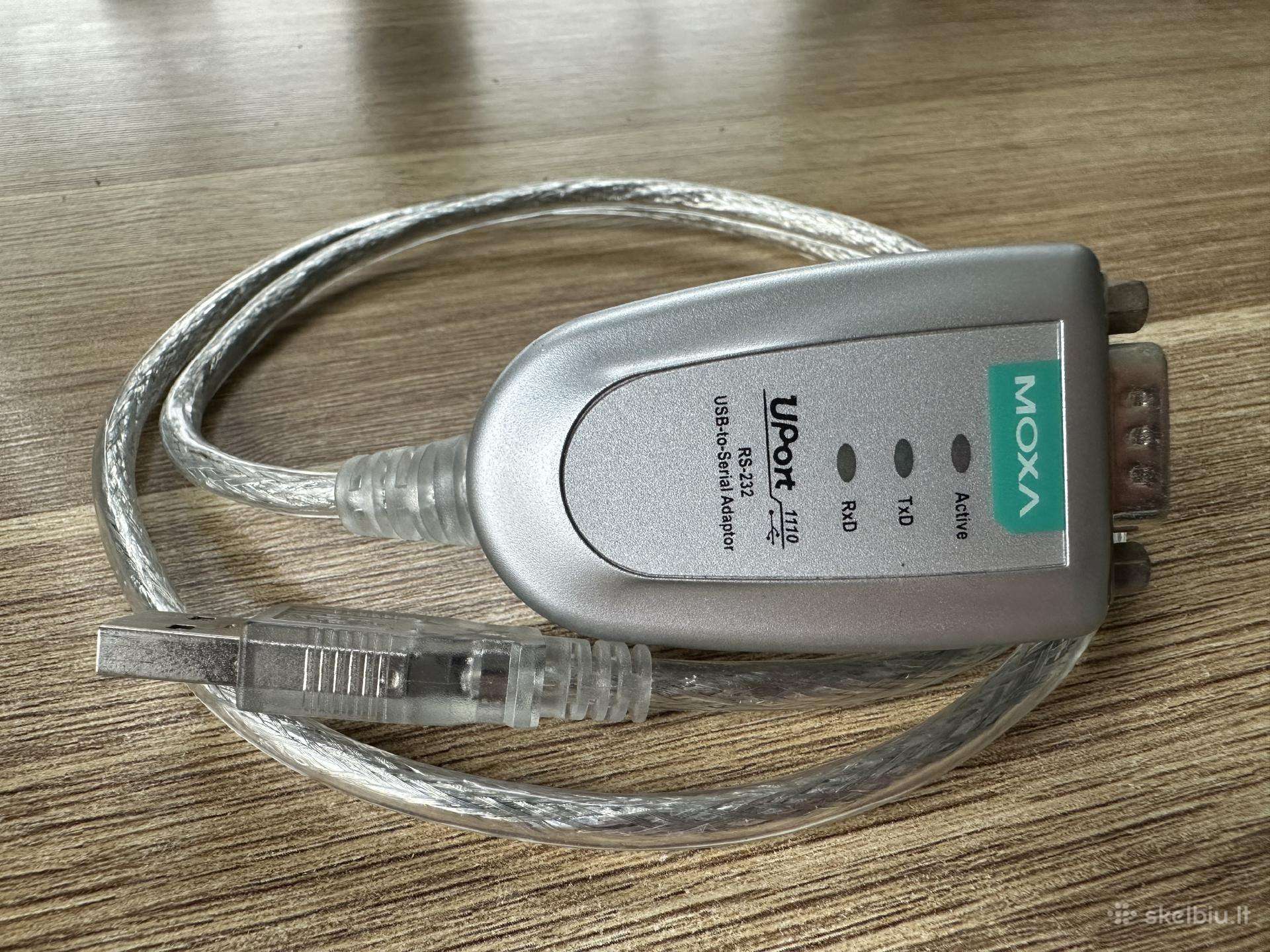 Pramoninis Usb į RS-232 keitiklis Moxa Uport 1110