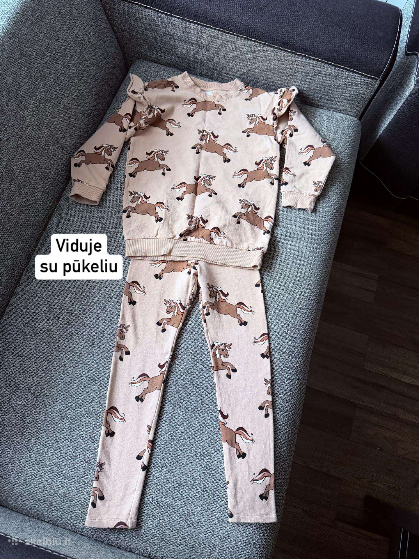 Lindex pašiltintas komplektas 128 dydis