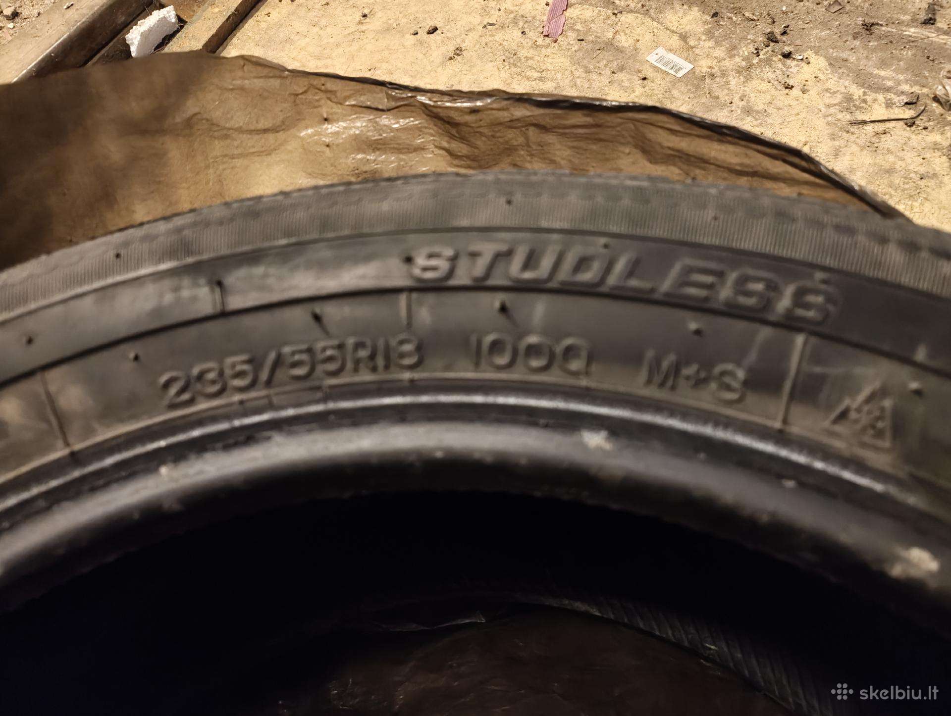 Nankang žieminės padangos 235/55 R18, 4 vnt.