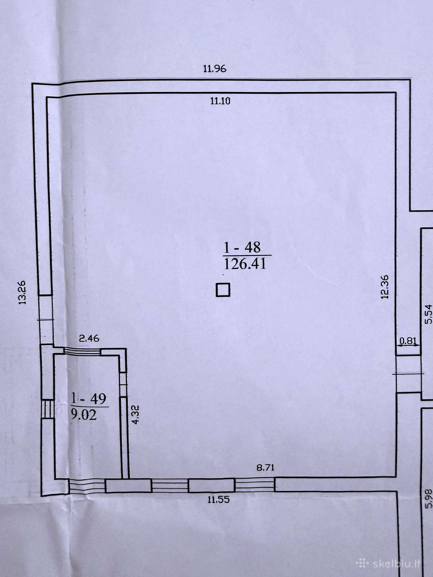 Patalpų nuoma miesto centre