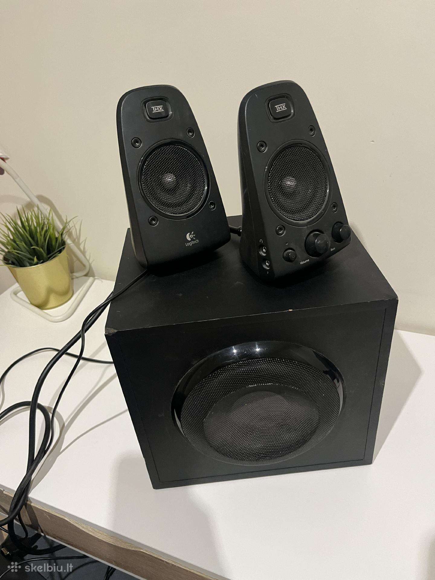 Logitech Z623 kolonėlės su žemų dažnių garsiak