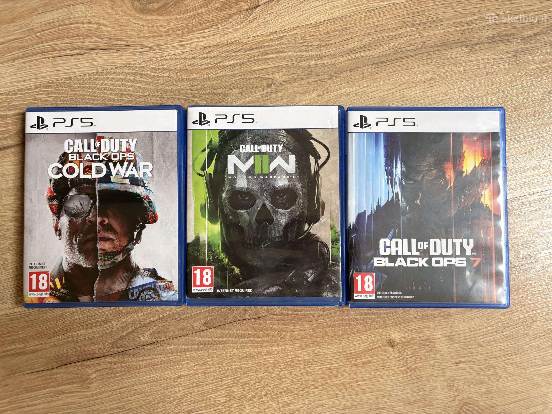 Call of duty žaidimų rinkinys Ps5