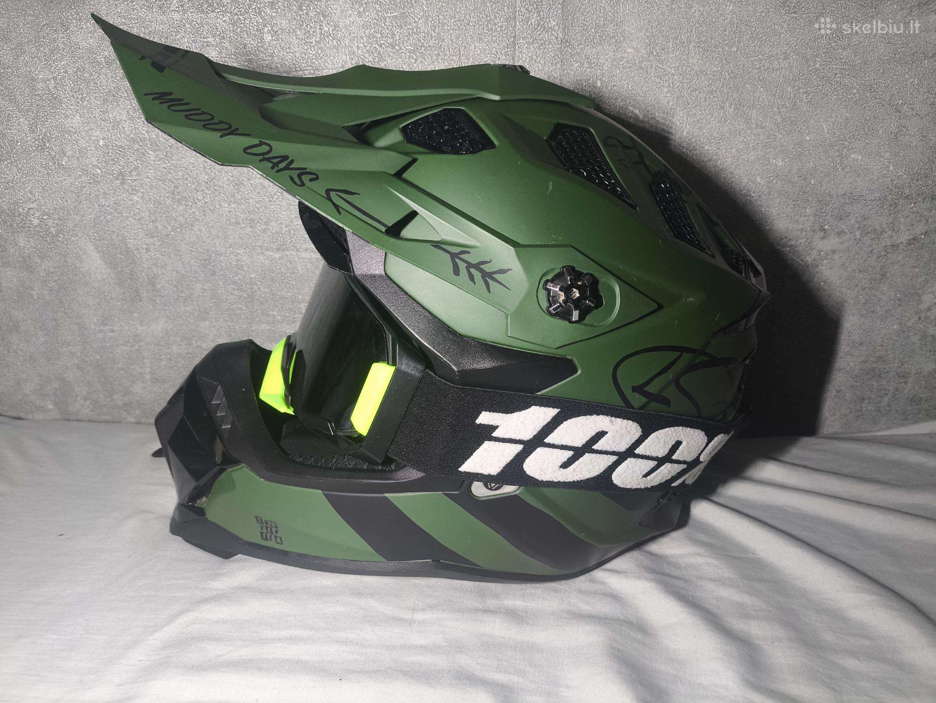 Motokroso šalmas Ls2 Subverter EVO (M) + akiniai