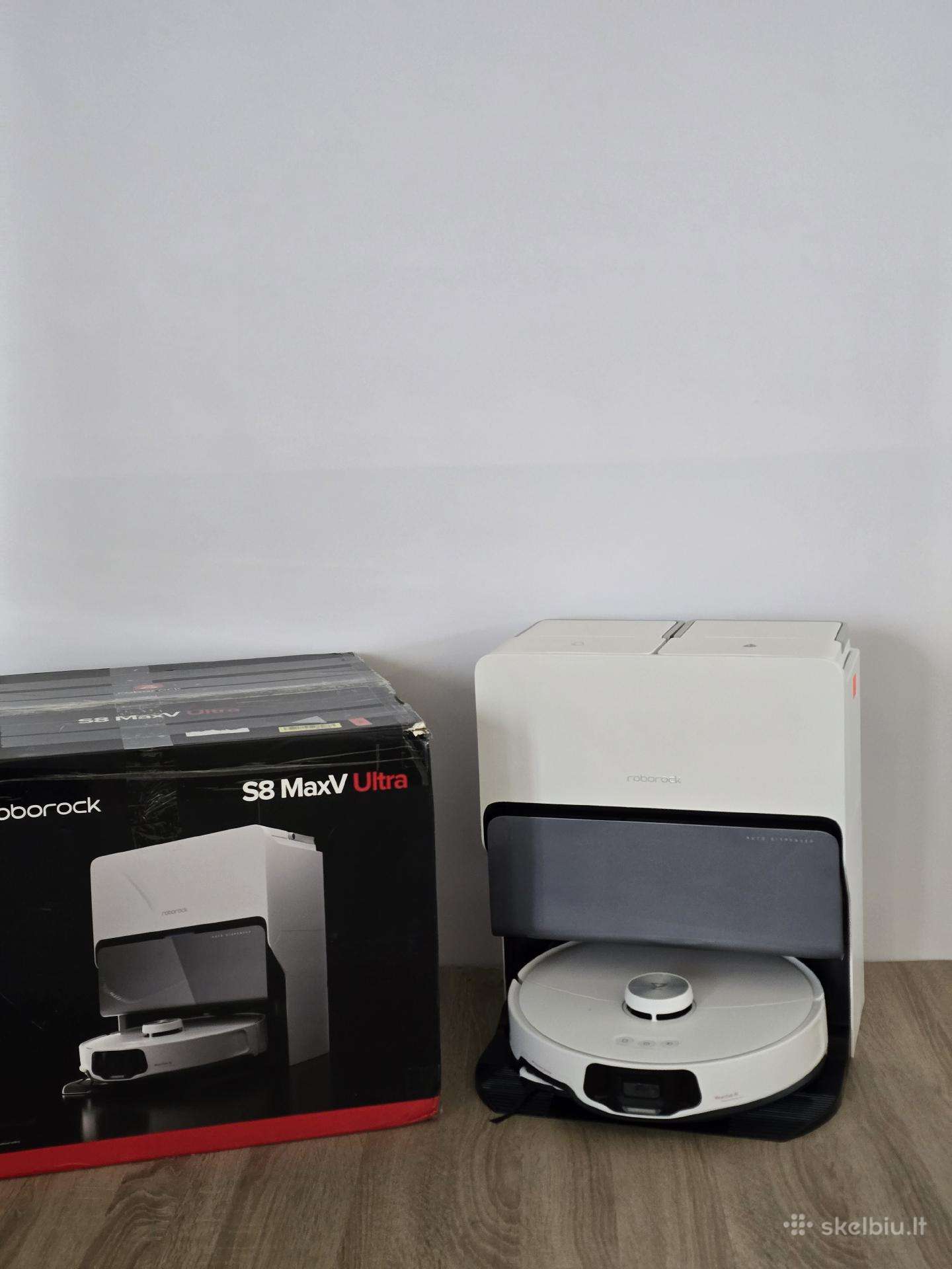 Roborock S8 Maxv Ultra dirbęs tik 24valandas