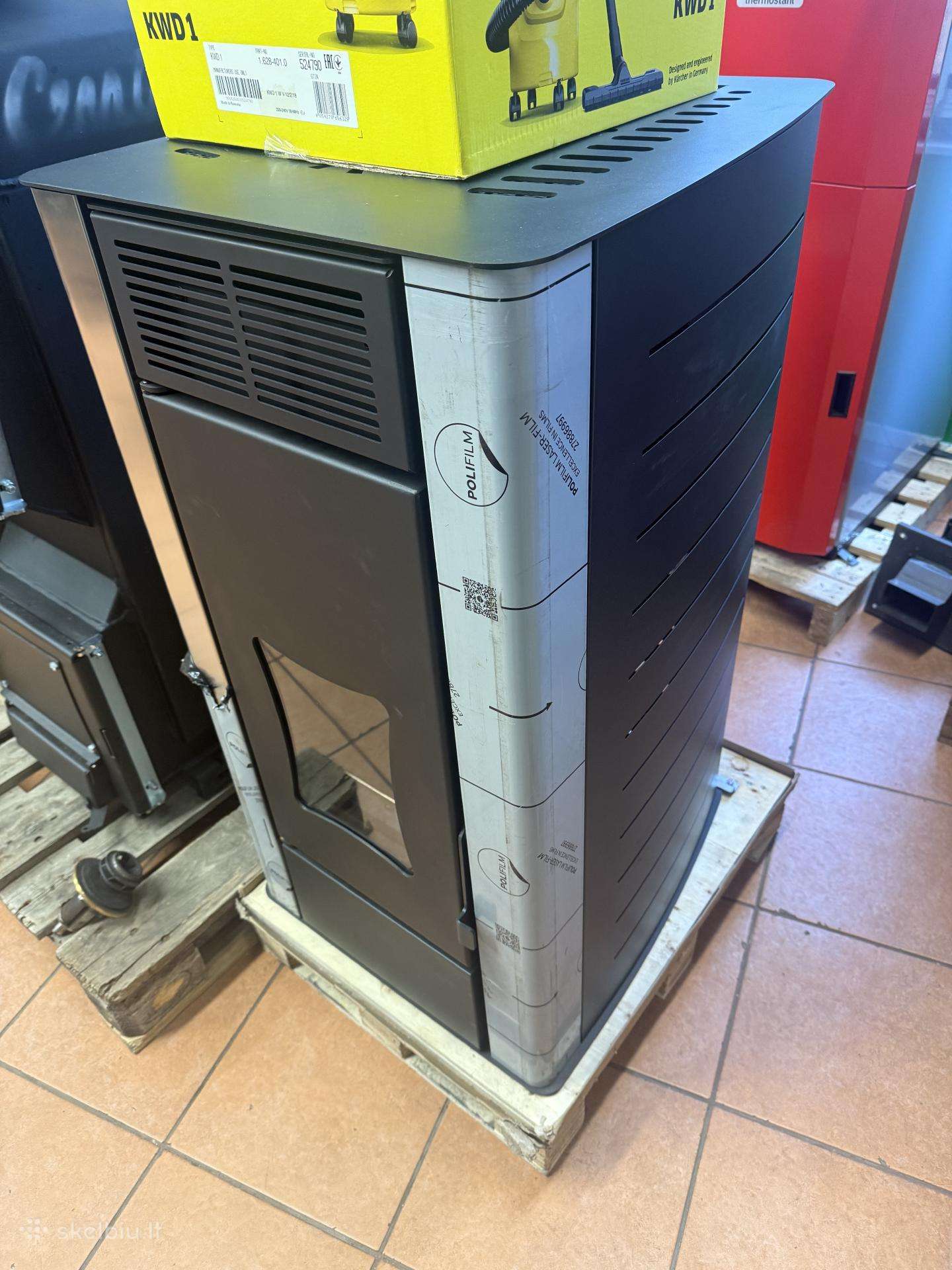 Granulinis zidinys 6 - 16 kw