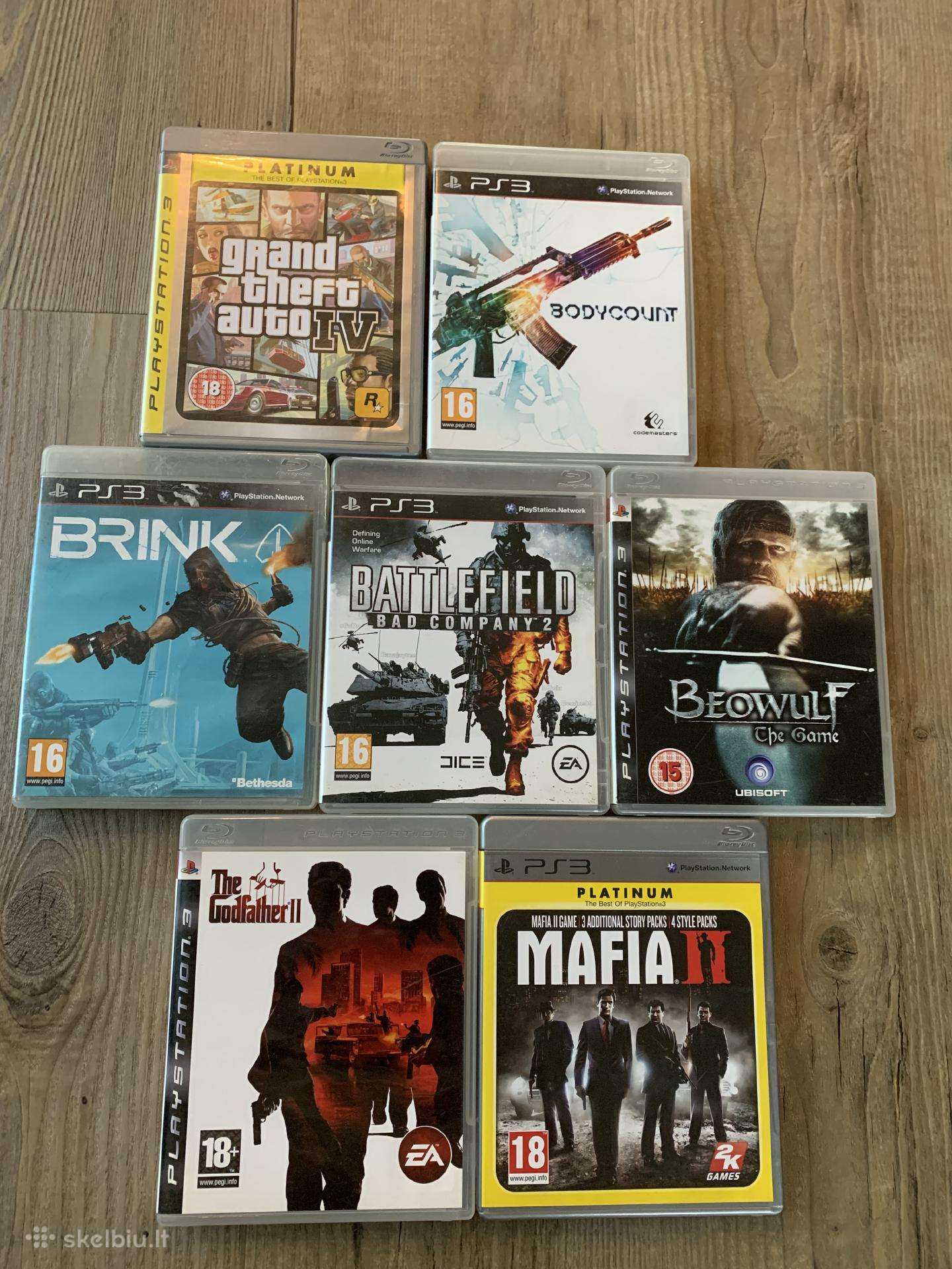 PS3 zaidimai