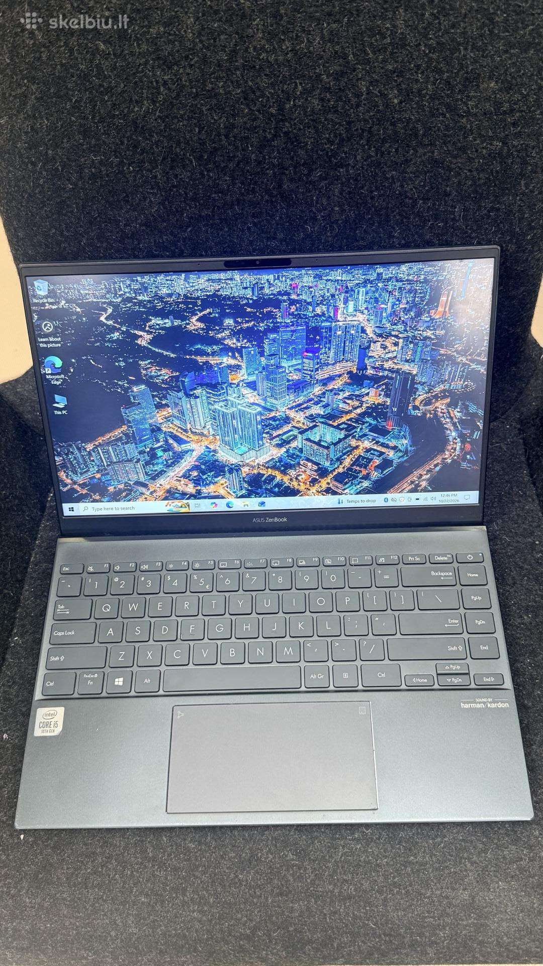 Asus Zenbook 14 Ux425j kompiuteris su garantija