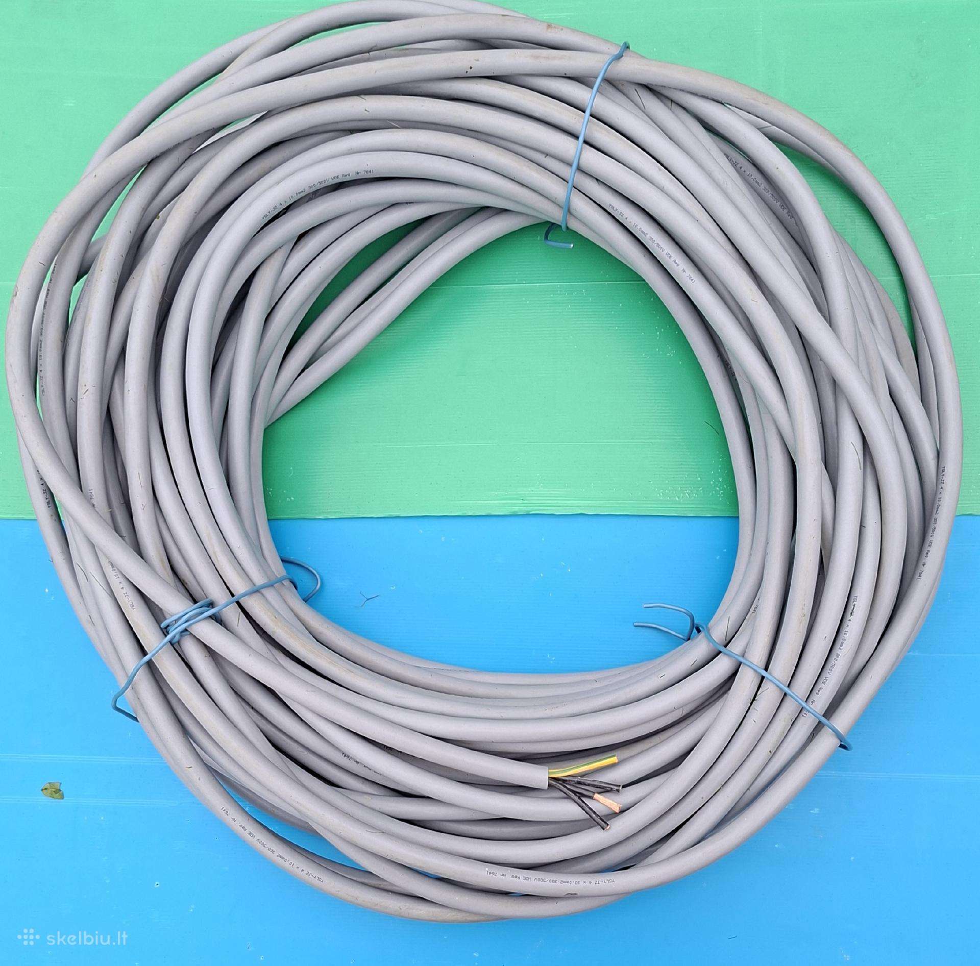 Kabelis lankstus Ysly 4 x10,0 mm², 67m