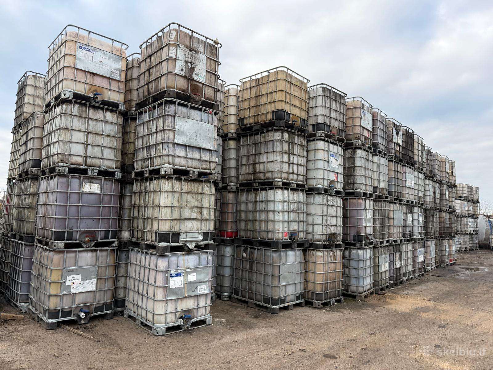 Parduodame Ibc 1000 litru talpas, konteinerius