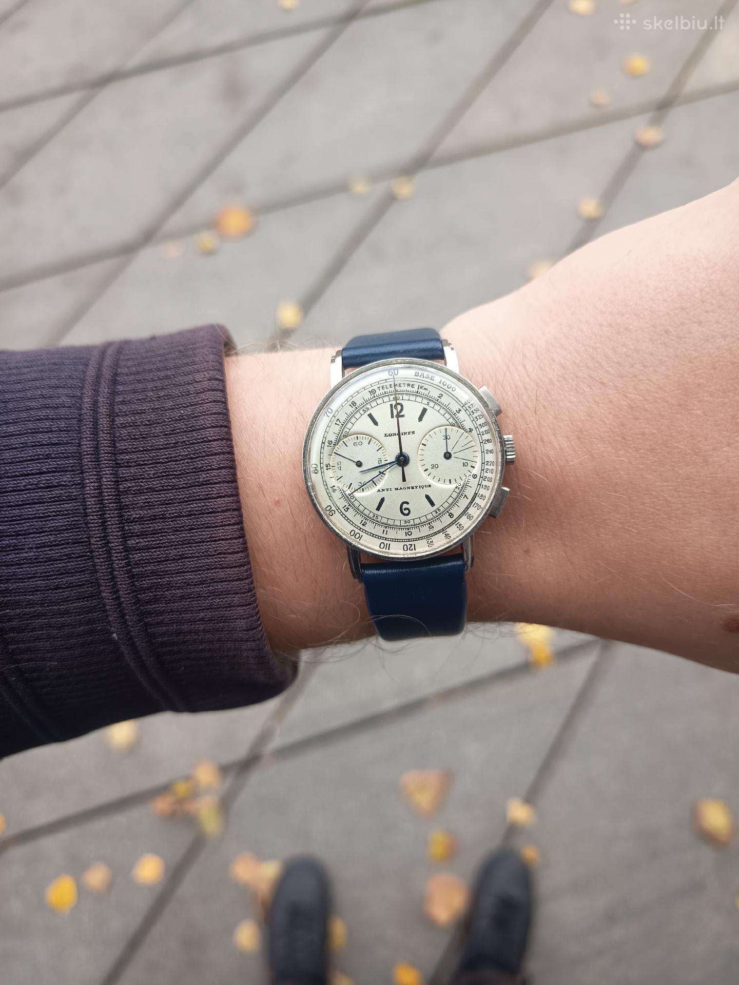 Longines 13zn - pirmas flyback chrono pasaulyje