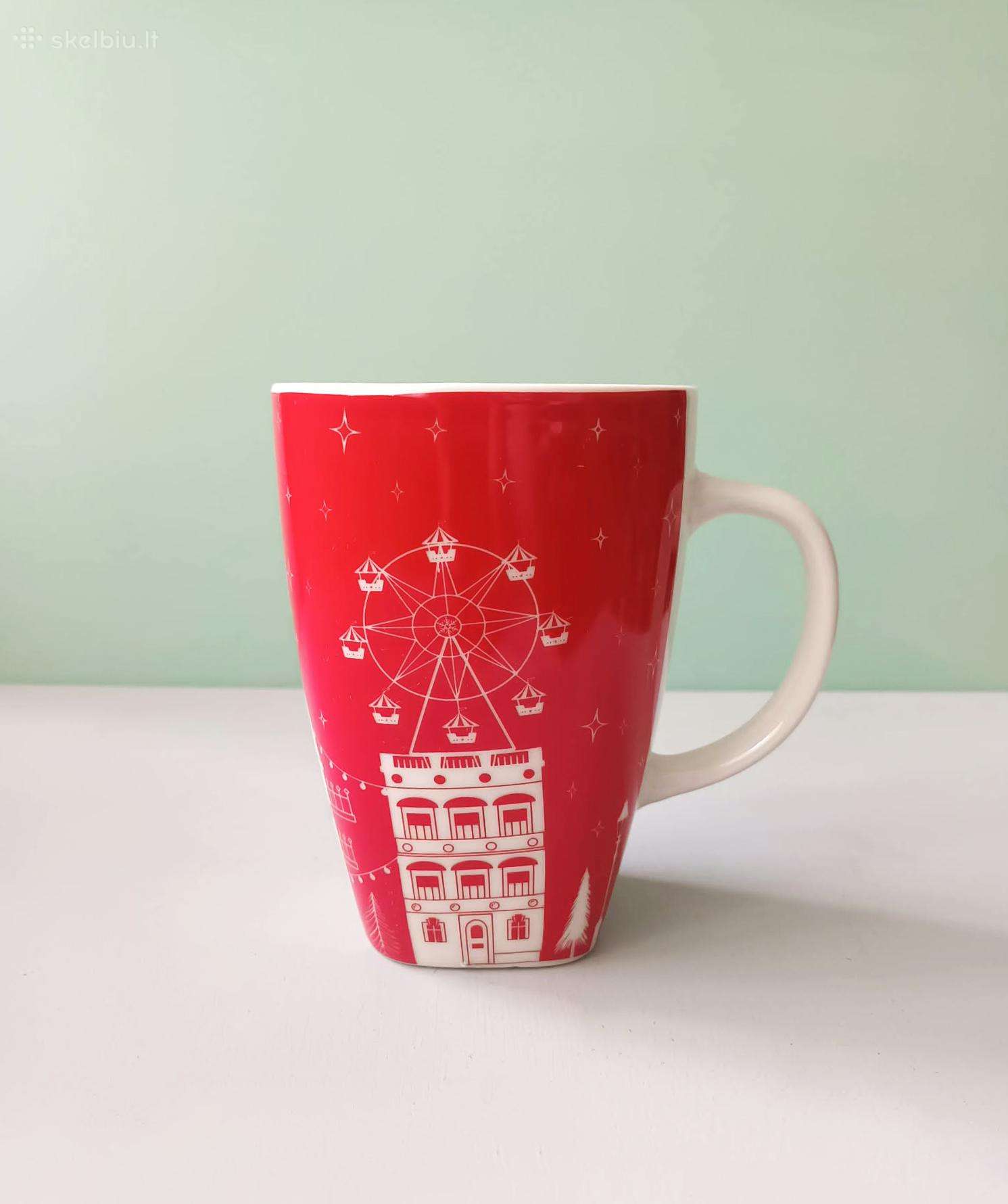 Puodelis Kalėdinis, 500ml, Pepco Home