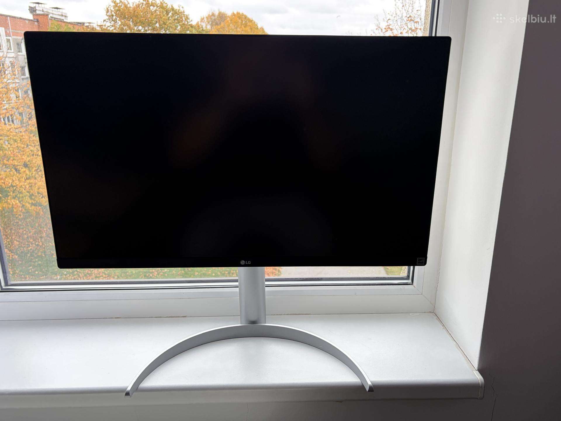 LG 27up85np-w 27" 4k Uhd Ips monitorius