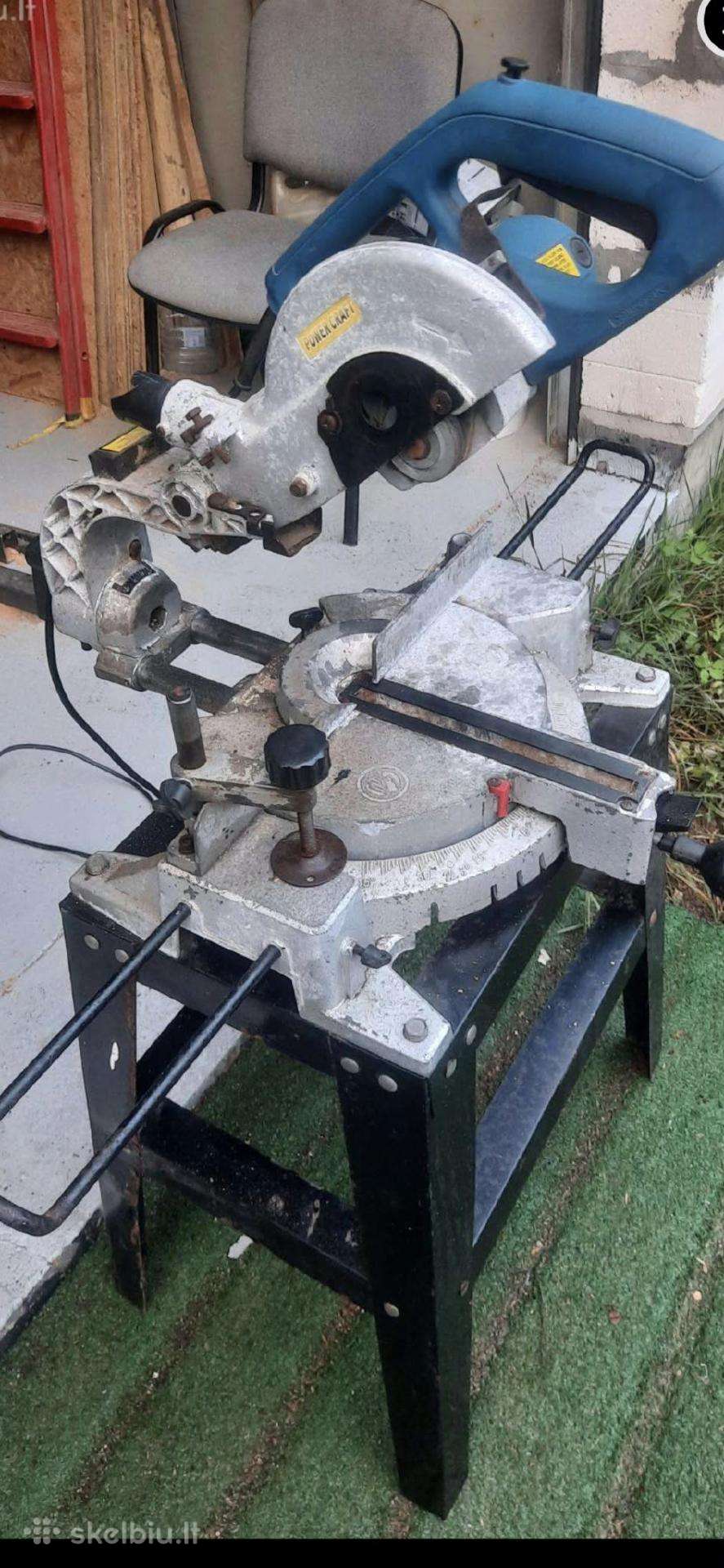 Skersinio pjovimo staklės Power Craft