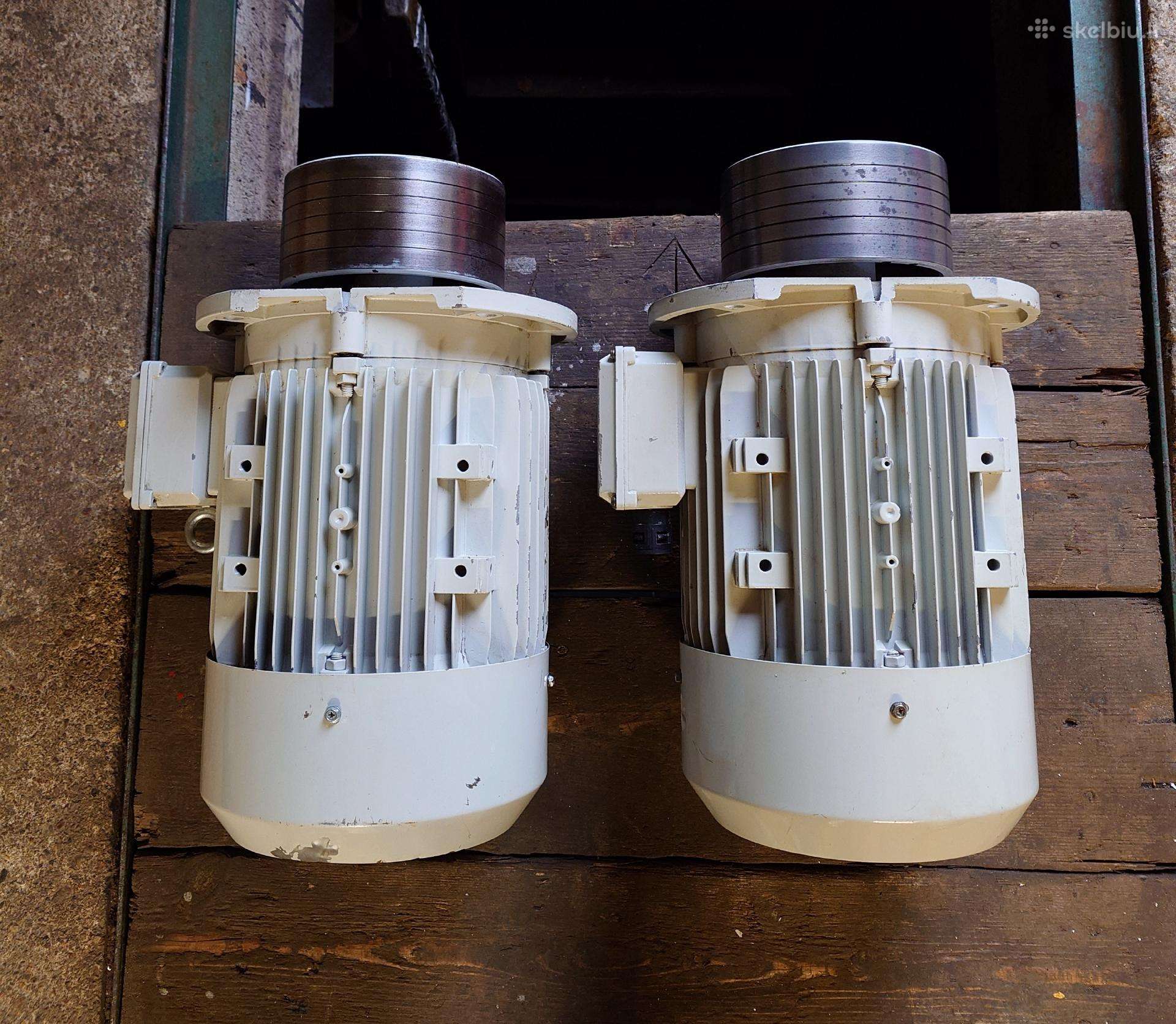 Trifazis elektros variklis, 7,5 kw 2900 aps, 38 mm
