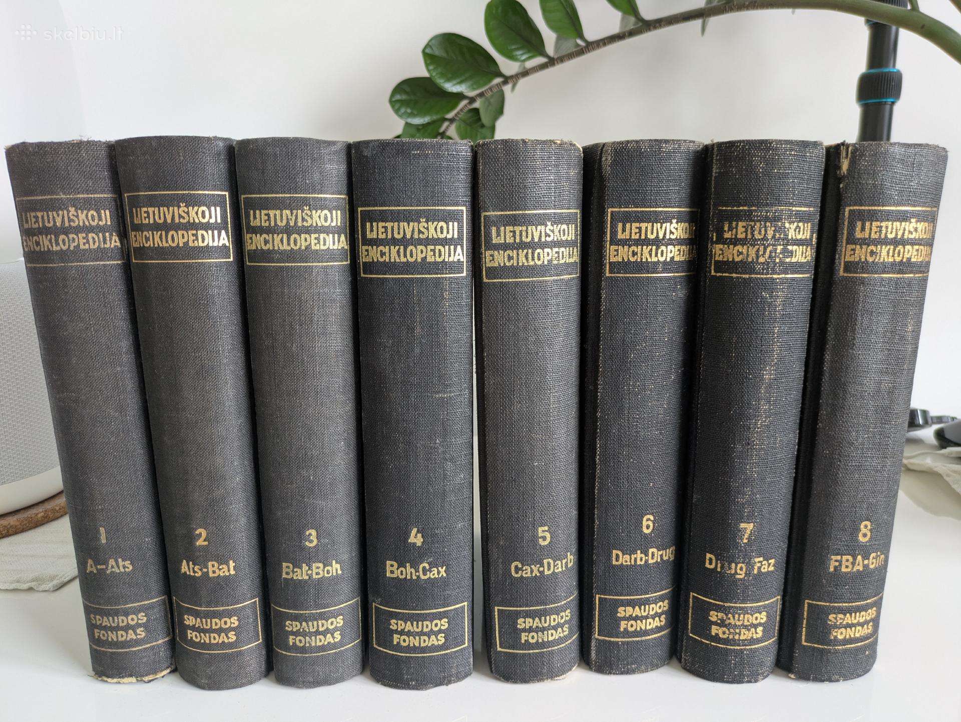 Lietuviškoji enciklopedija, rinkinys (1933-1940)