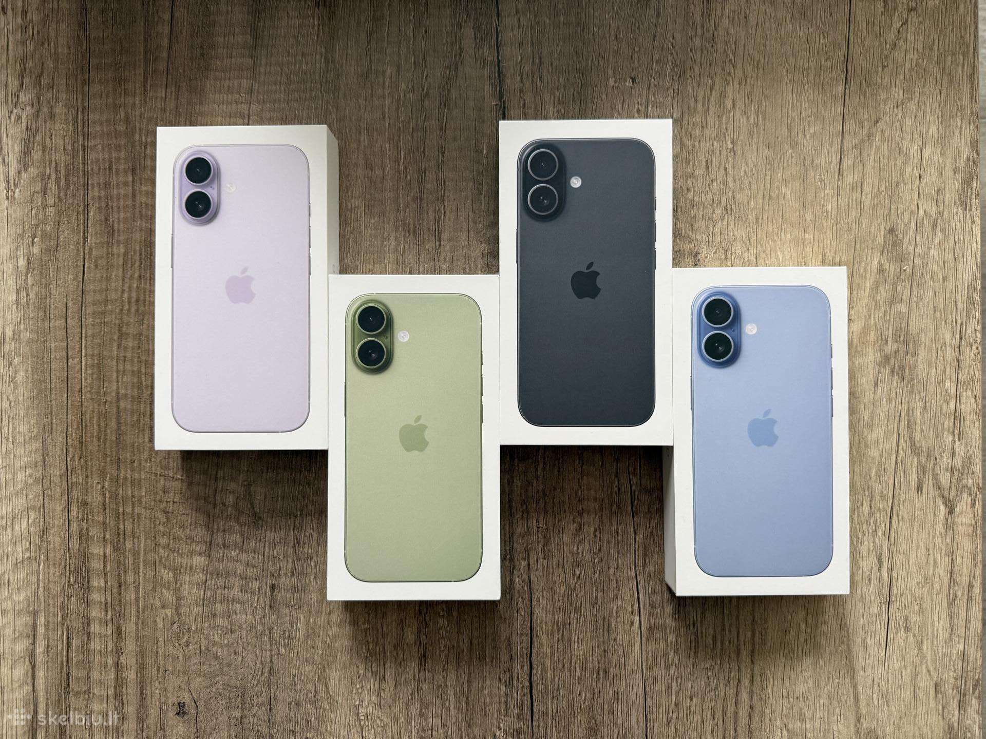 Apple iPhone 17 256gb keliu spalvu