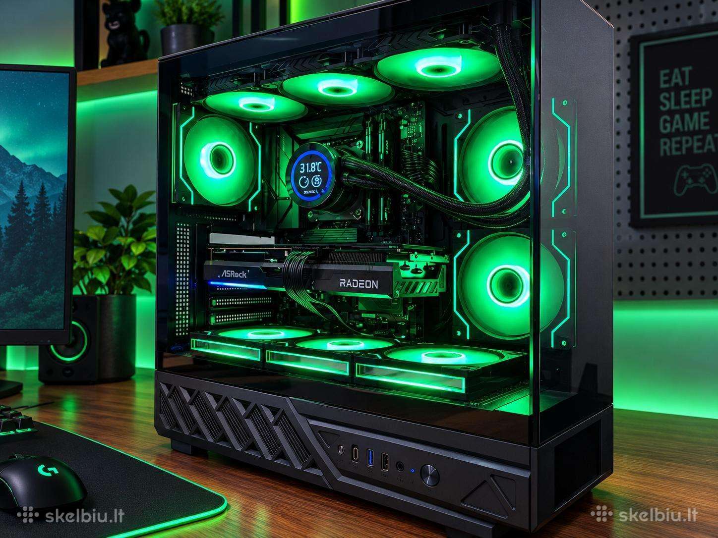 Žaidimų kompiuteris Ultra 7 265k Rtx 5070 Ti 32gb