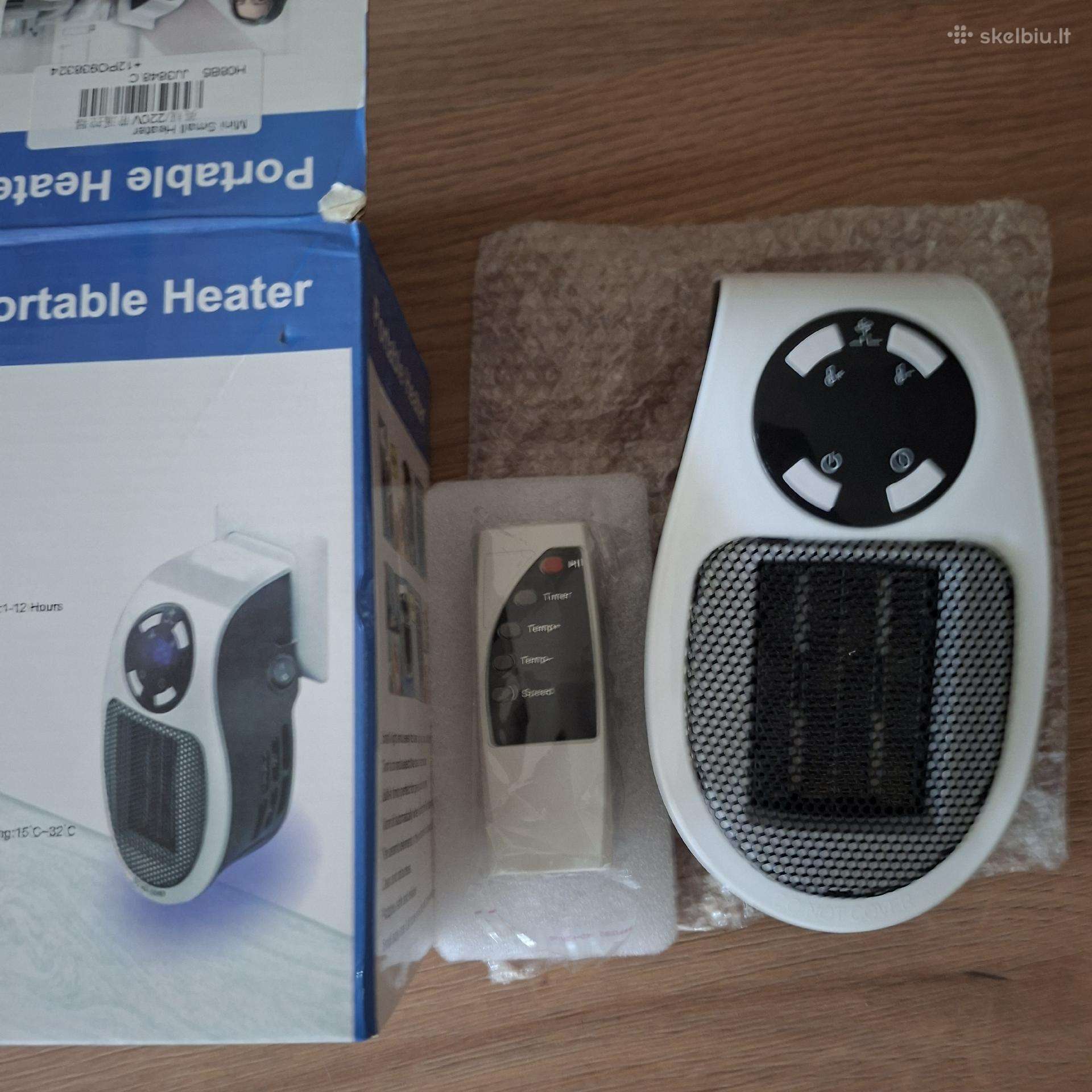 Elektrinis nešiojamas šildytuvas