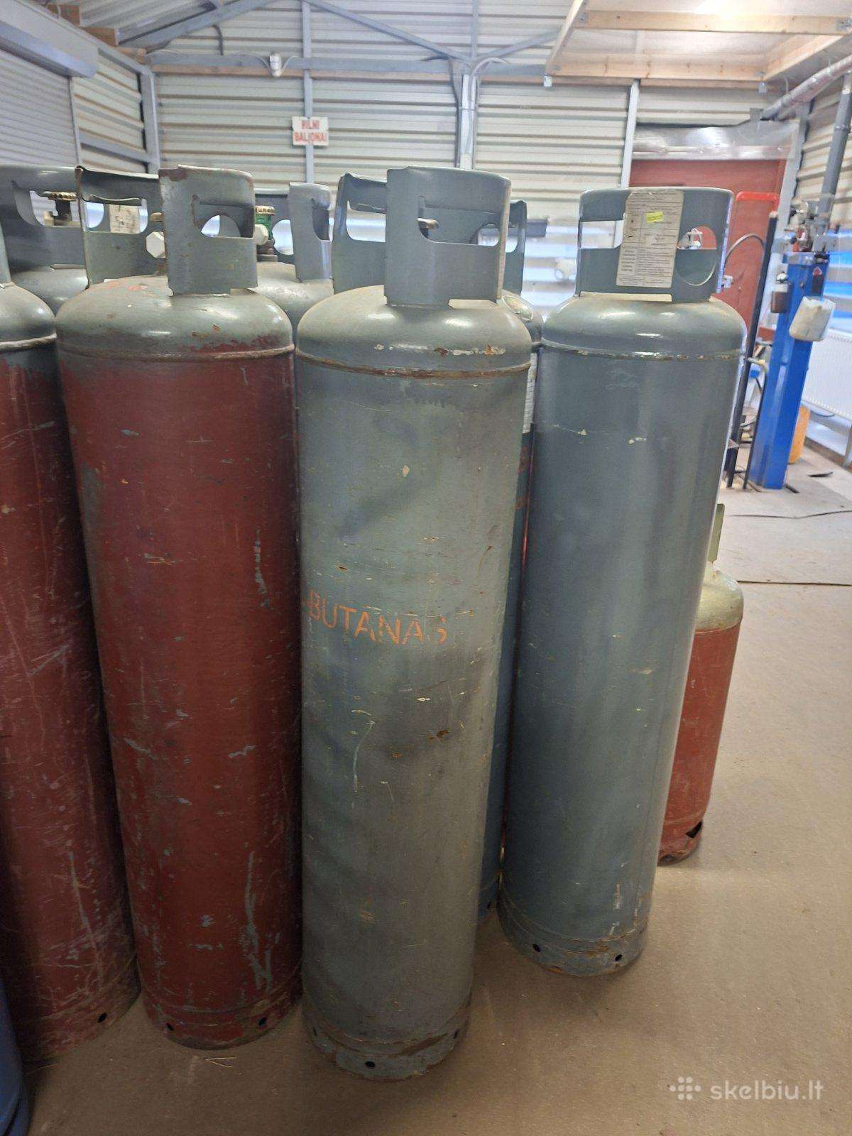 33kg (79l) dujų balionai