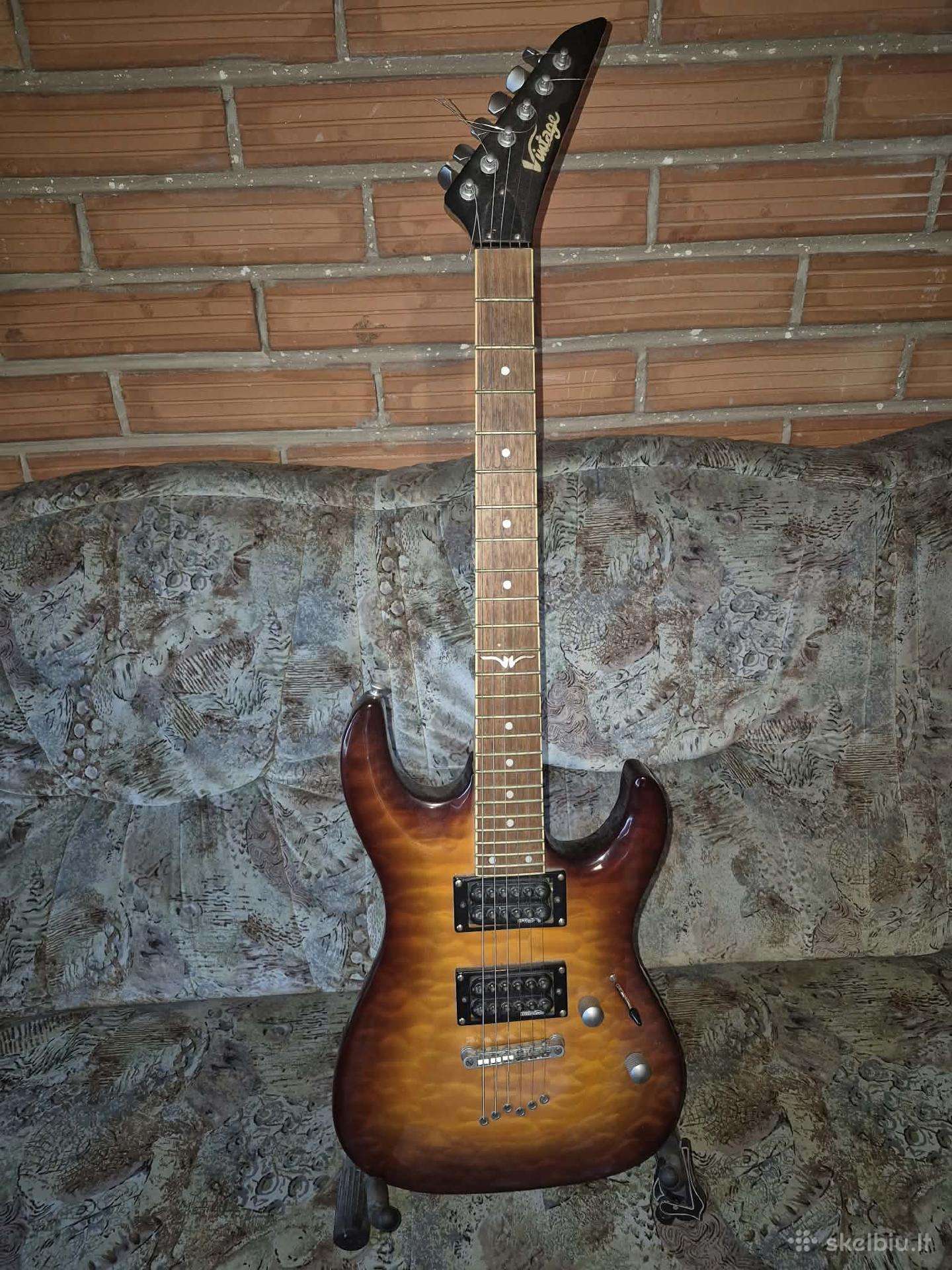 Elektrinė gitara Vintage® Metal Axxe
