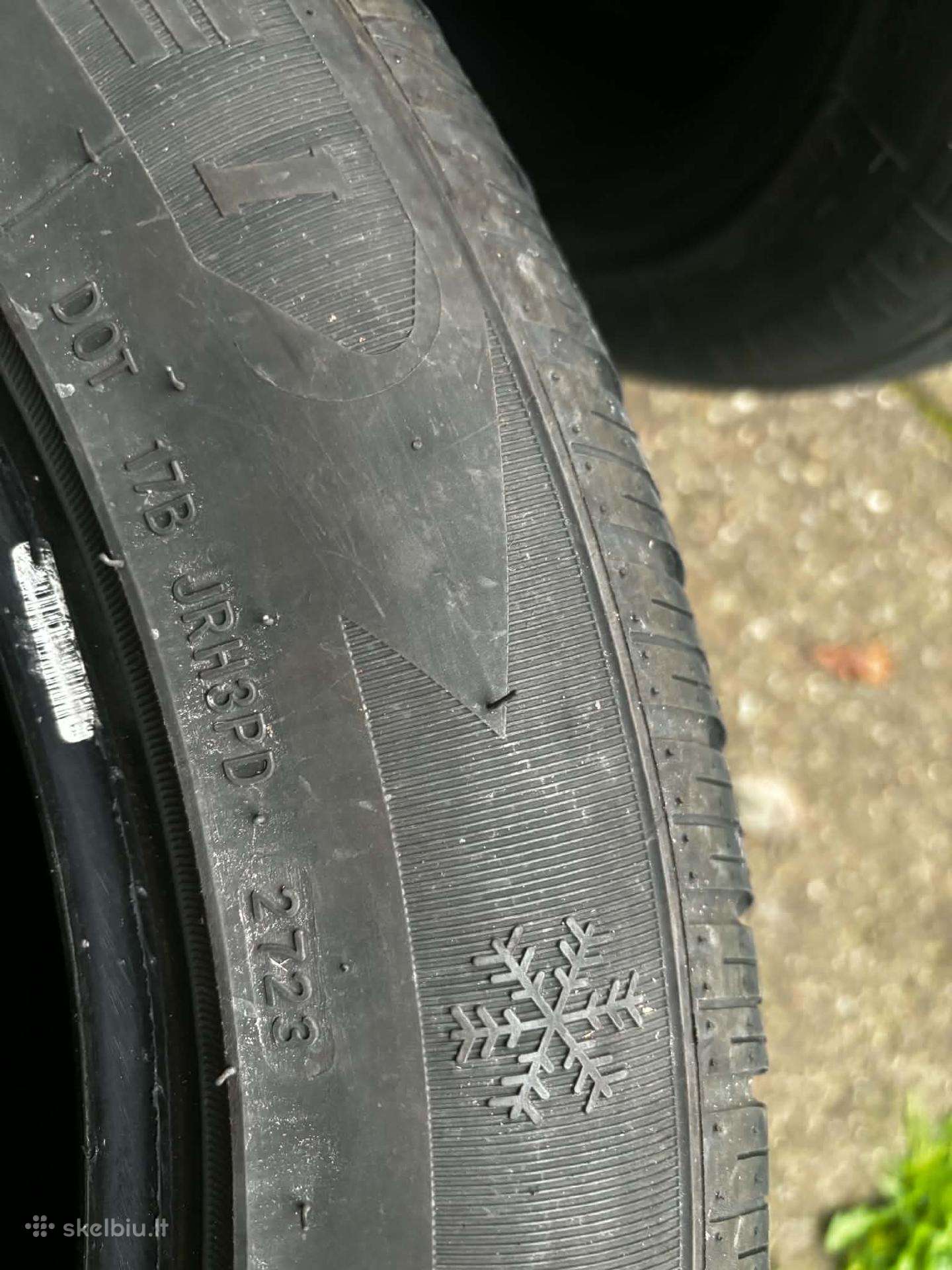 Naudotas zieminiu padangu komplektas r18