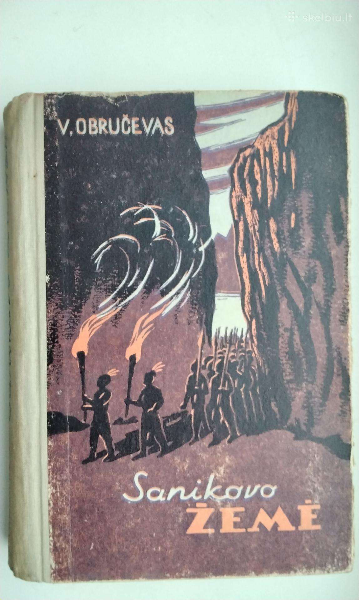 V. Obručevas. Sanikovo žemė. 1957 m. leid.