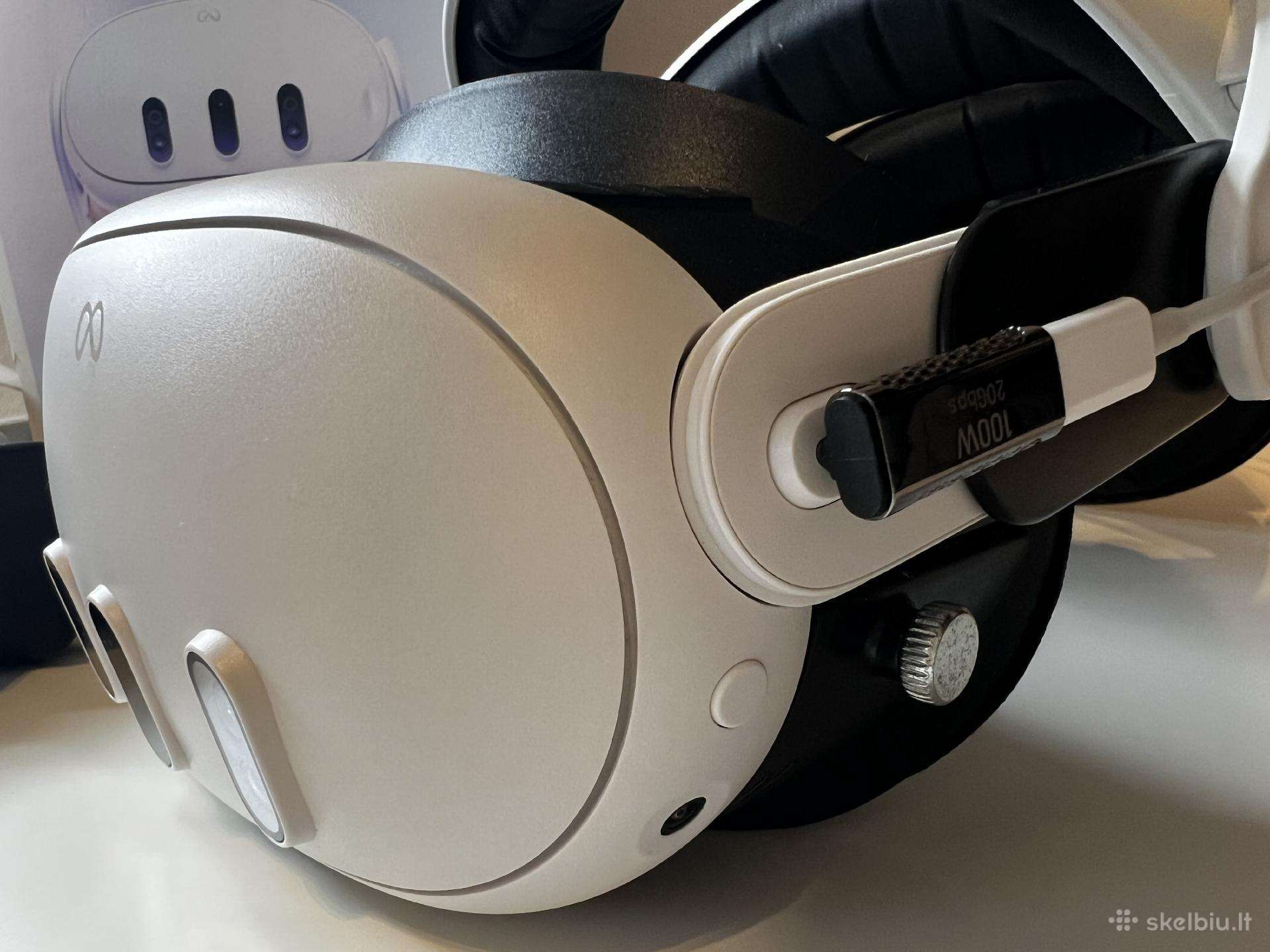 Oculus quest 3 512 GB su priedais ir garantija