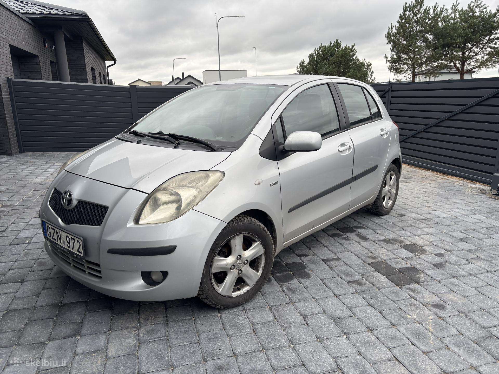 Toyota Yaris 1.4 l., 2007 m.